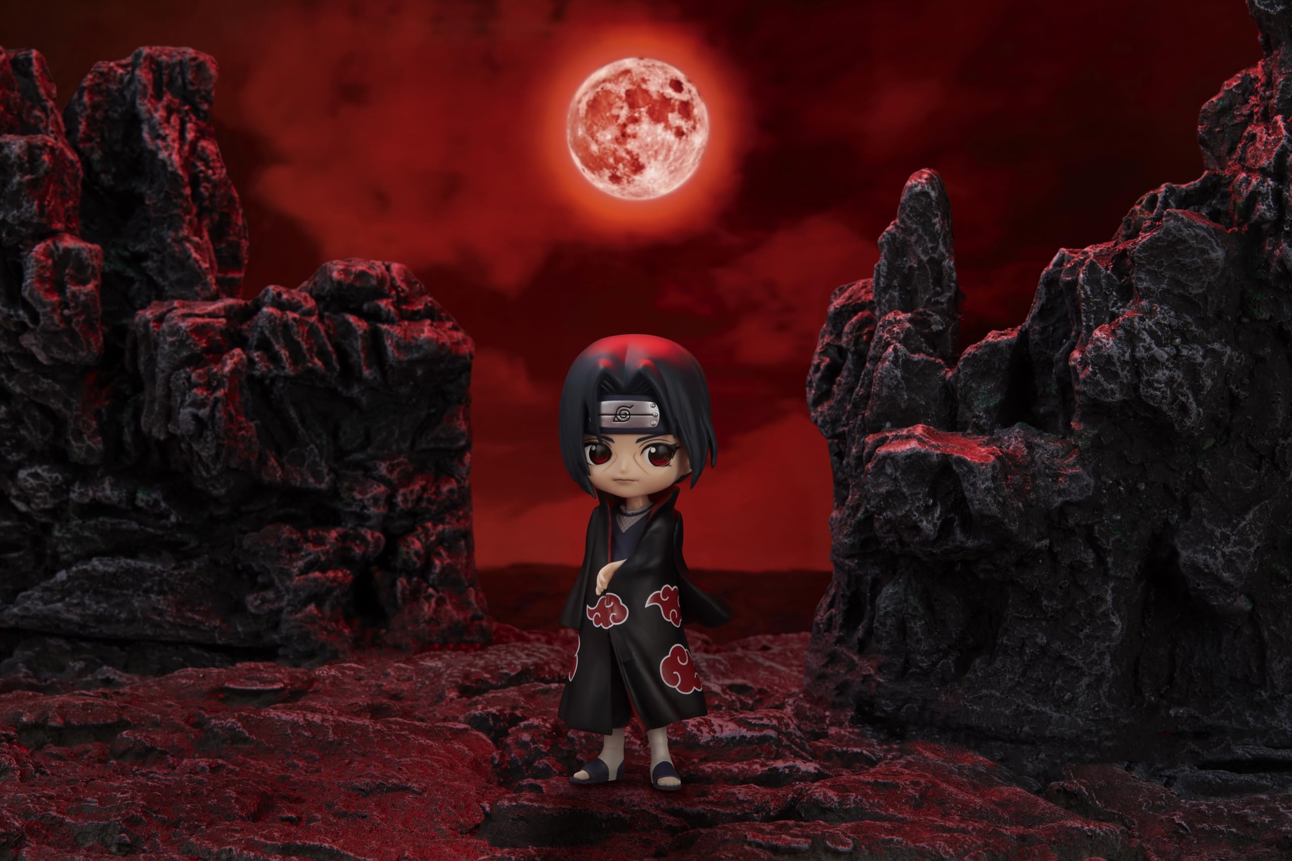 Foto 3 pulgar | Figura Banpresto Naruto Shippuden Uchiha Itachi Q Posket - Venta Internacional.