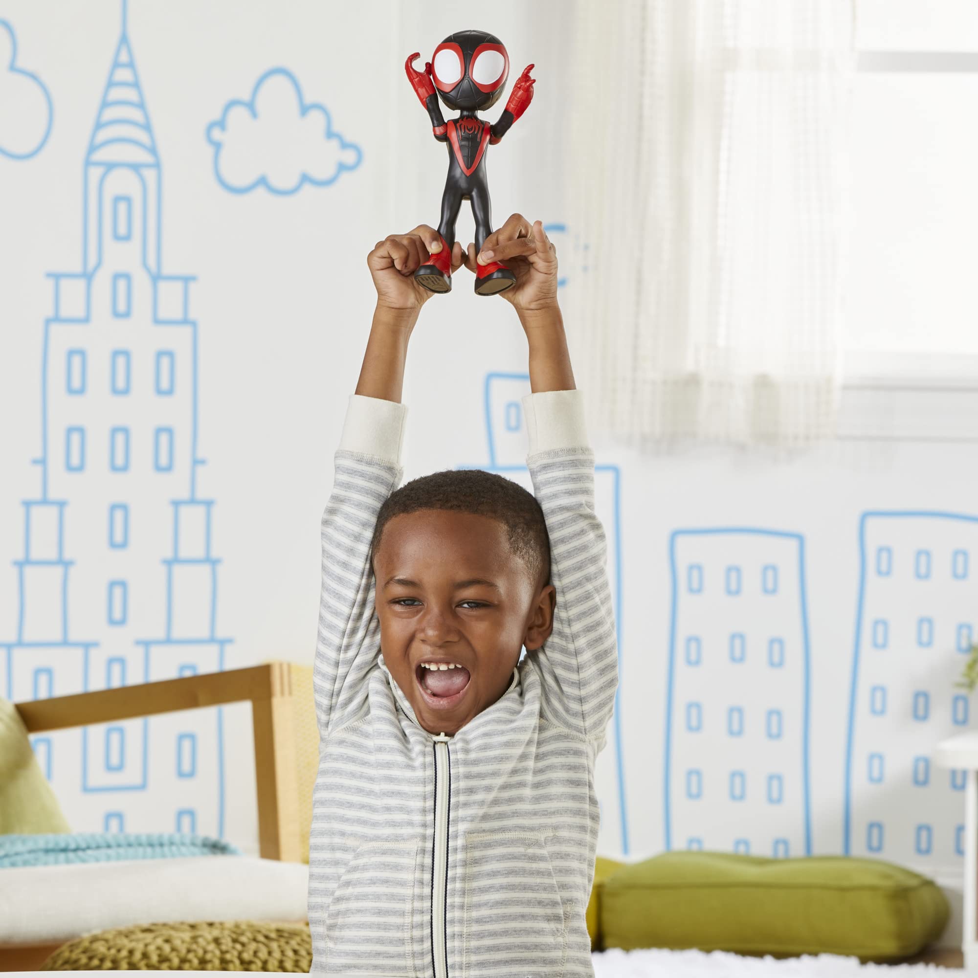 Foto 7 | Figura De Acción Marvel Spidey Y Sus Increíbles Amigos Miles - Venta Internacional.