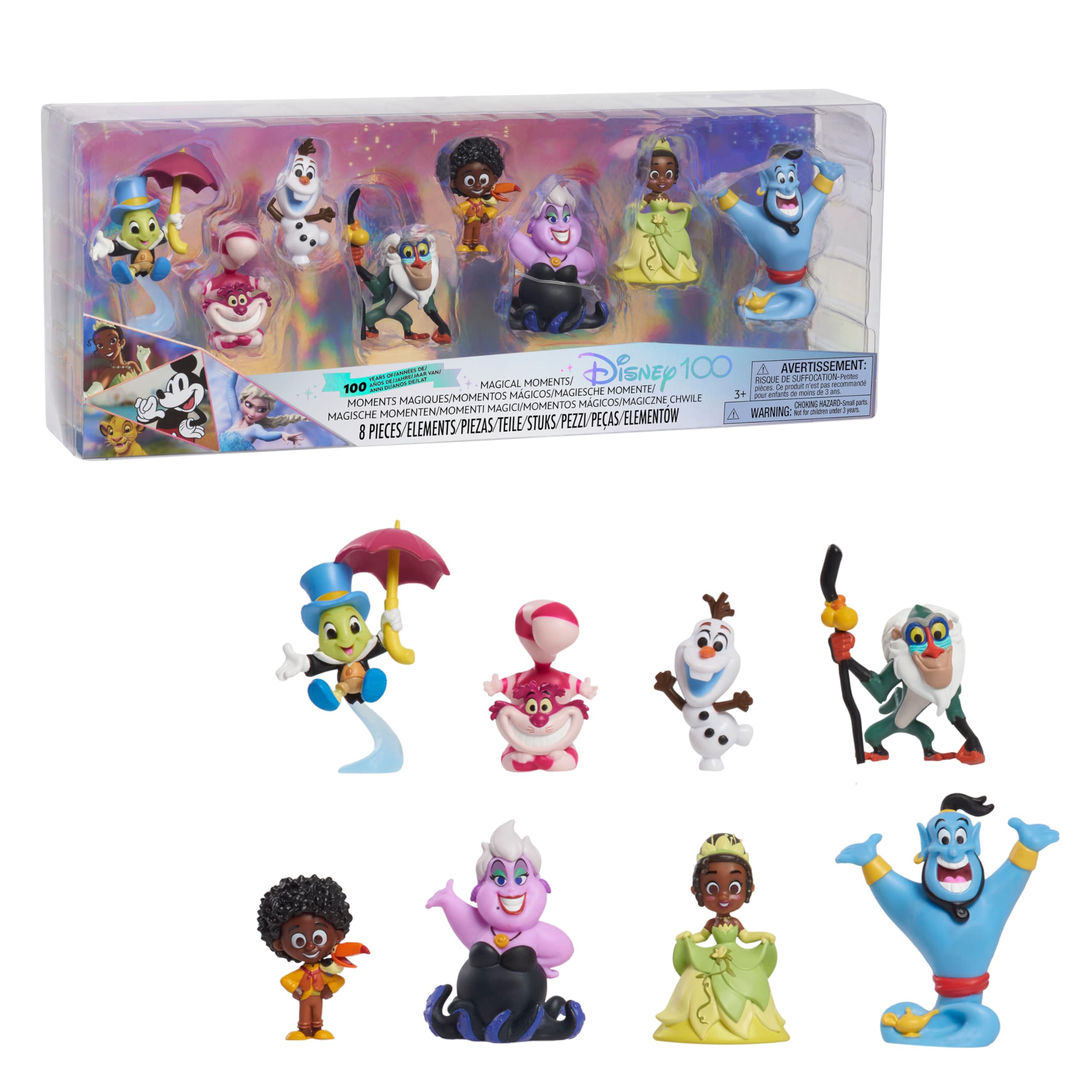 Foto 2 pulgar | Set De Figuras Just Play Disney 100 Years Of Magical Moments - Venta Internacional.