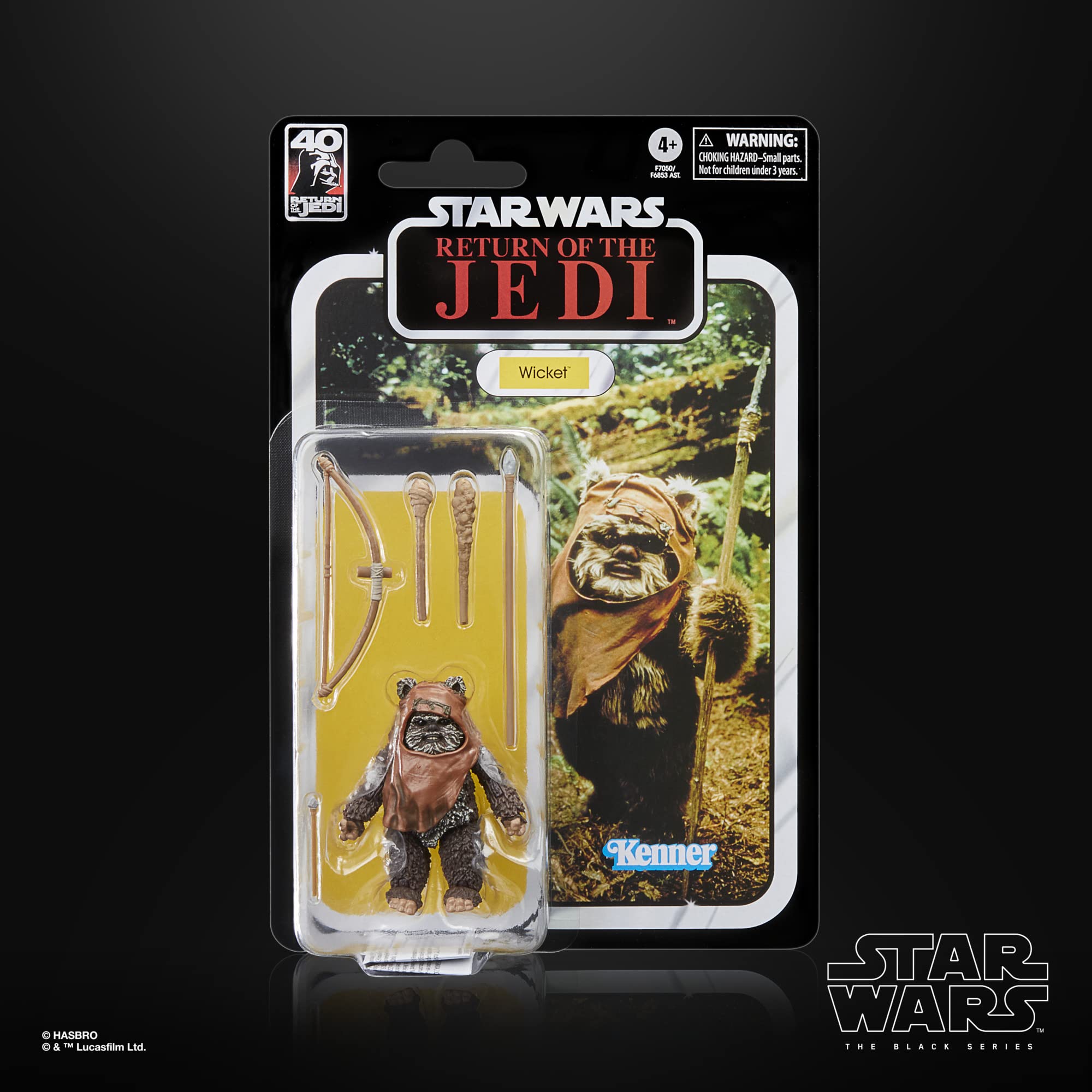 Foto 3 pulgar | Figura De Acción Star Wars The Black Series Wicket 15 Cm 40th - Venta Internacional.
