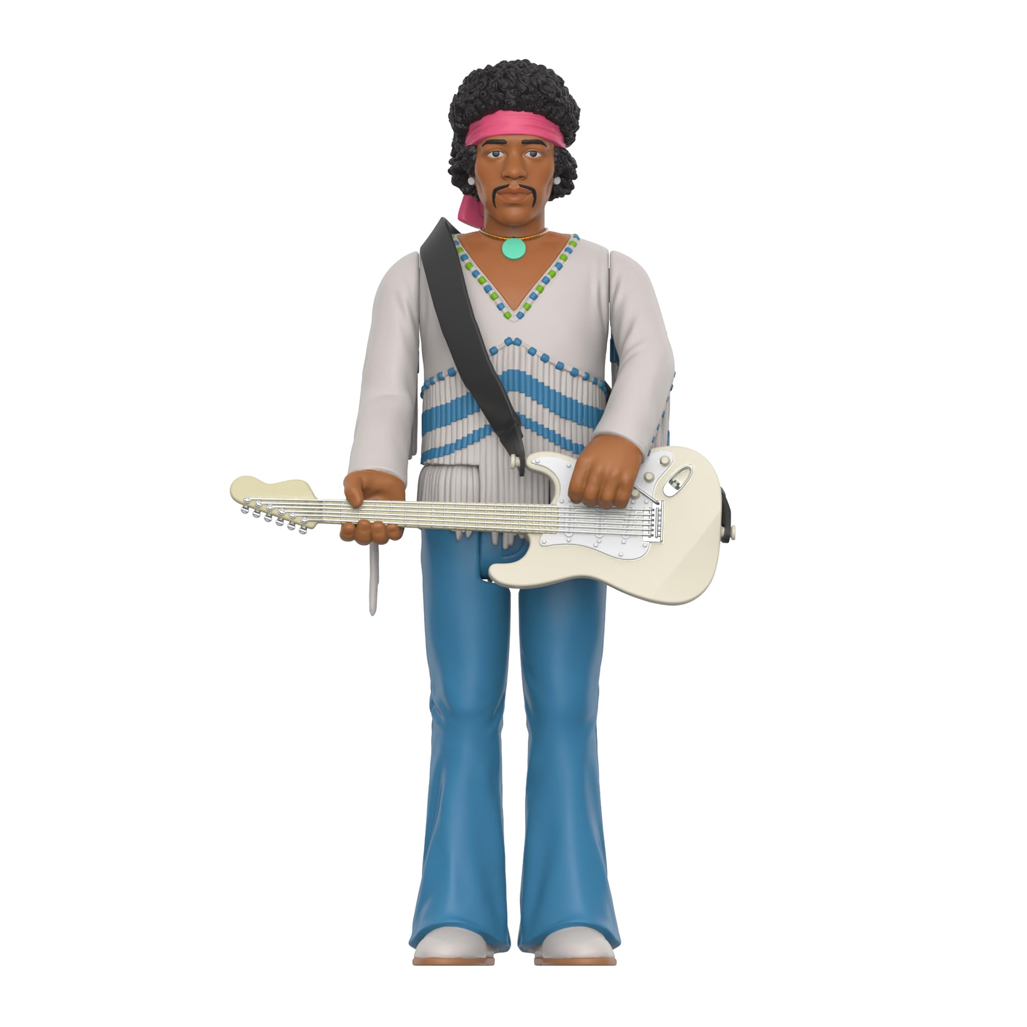 Foto 5 pulgar | Figura De Acción Super7 Jimi Hendrix (festival) Con Guitarra De 9,5 Cm - Venta Internacional.