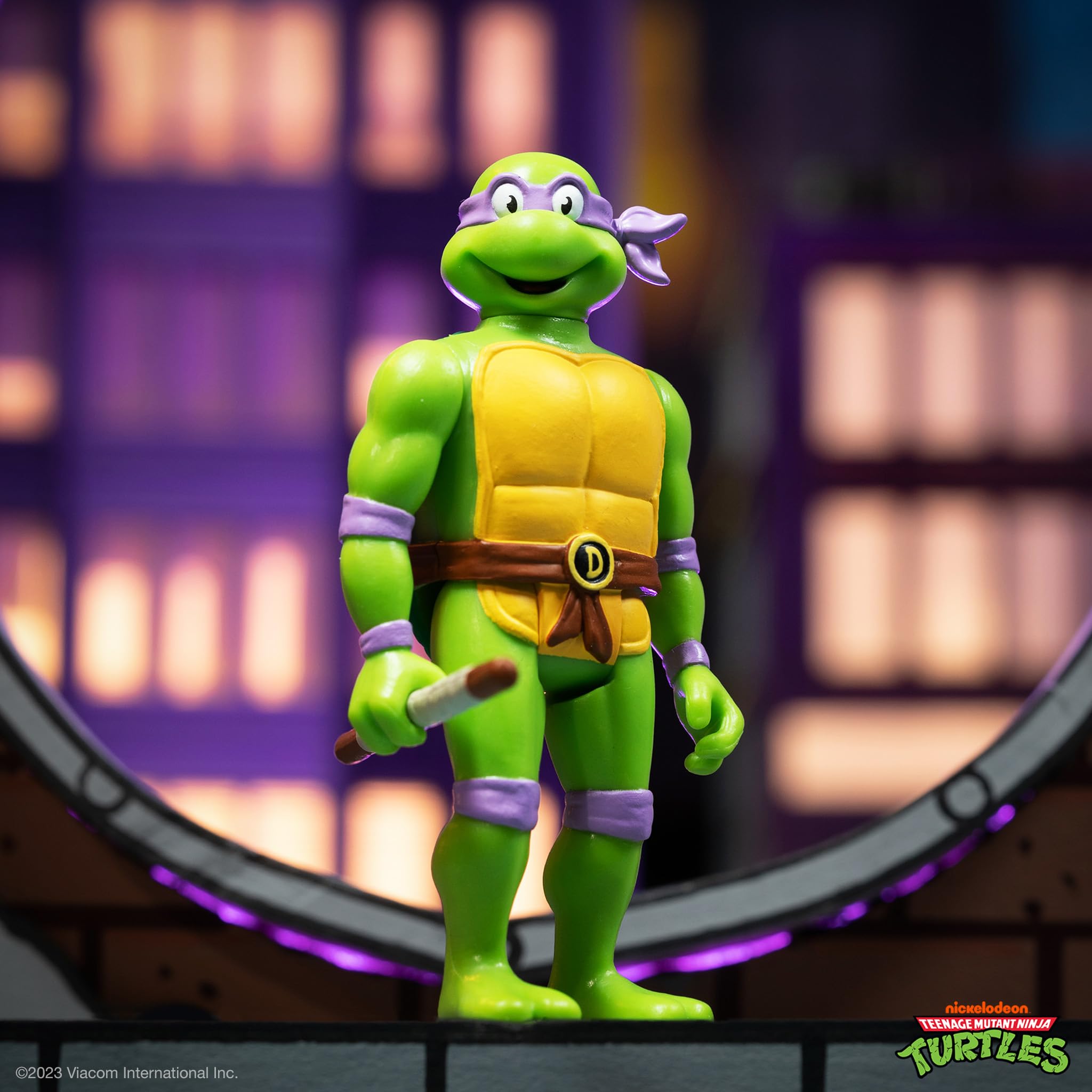 Foto 4 | Figura De Acción Super7 Teenage Mutant Ninja Turtles Donatello - Venta Internacional.