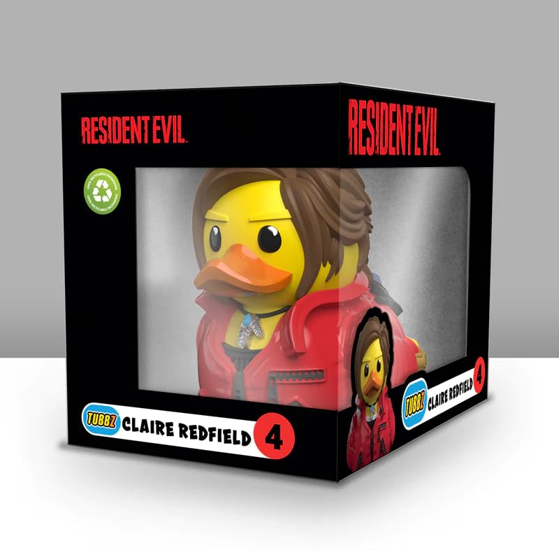 Foto 3 pulgar | Figura Coleccionable De Vinilo Con Forma De Pato De Goma Tubbz Claire Redfield - Venta Internacional.