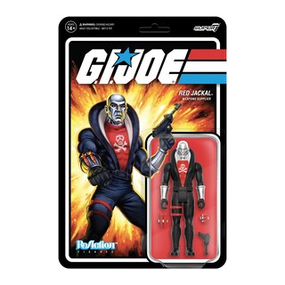 Foto 1 | Figura De Acción Super7 G.i. Joe Reaction Figures W8 Red Jackal - Venta Internacional.