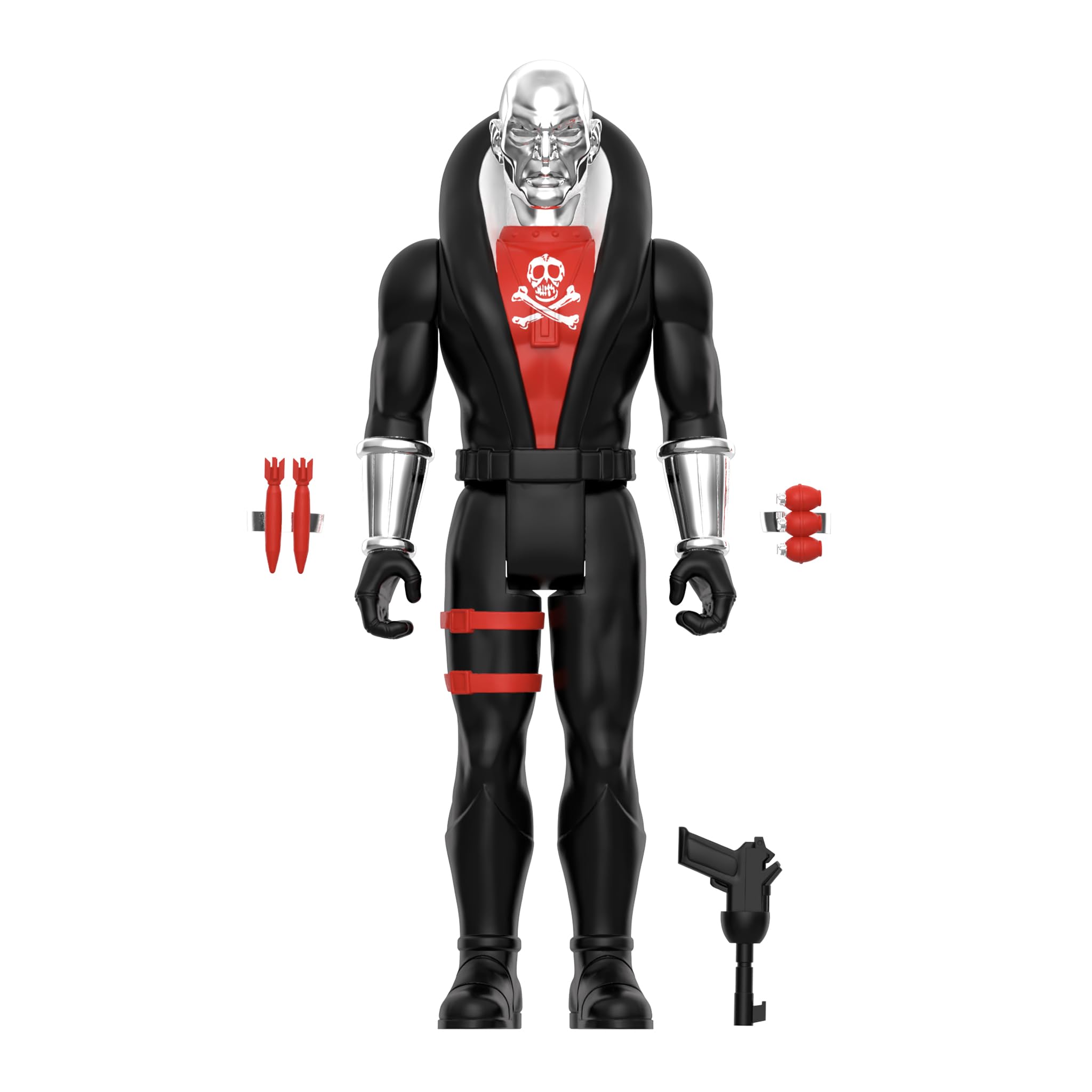 Foto 2 | Figura De Acción Super7 G.i. Joe Reaction Figures W8 Red Jackal - Venta Internacional.