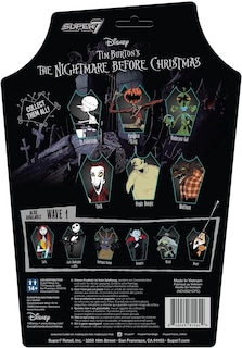 Foto 3 | Figura De Acción Super7 La Pesadilla Antes De Navidad Del Dr. Finkelstein De Tim Burton, 9,5 Cm - Venta Internacional.