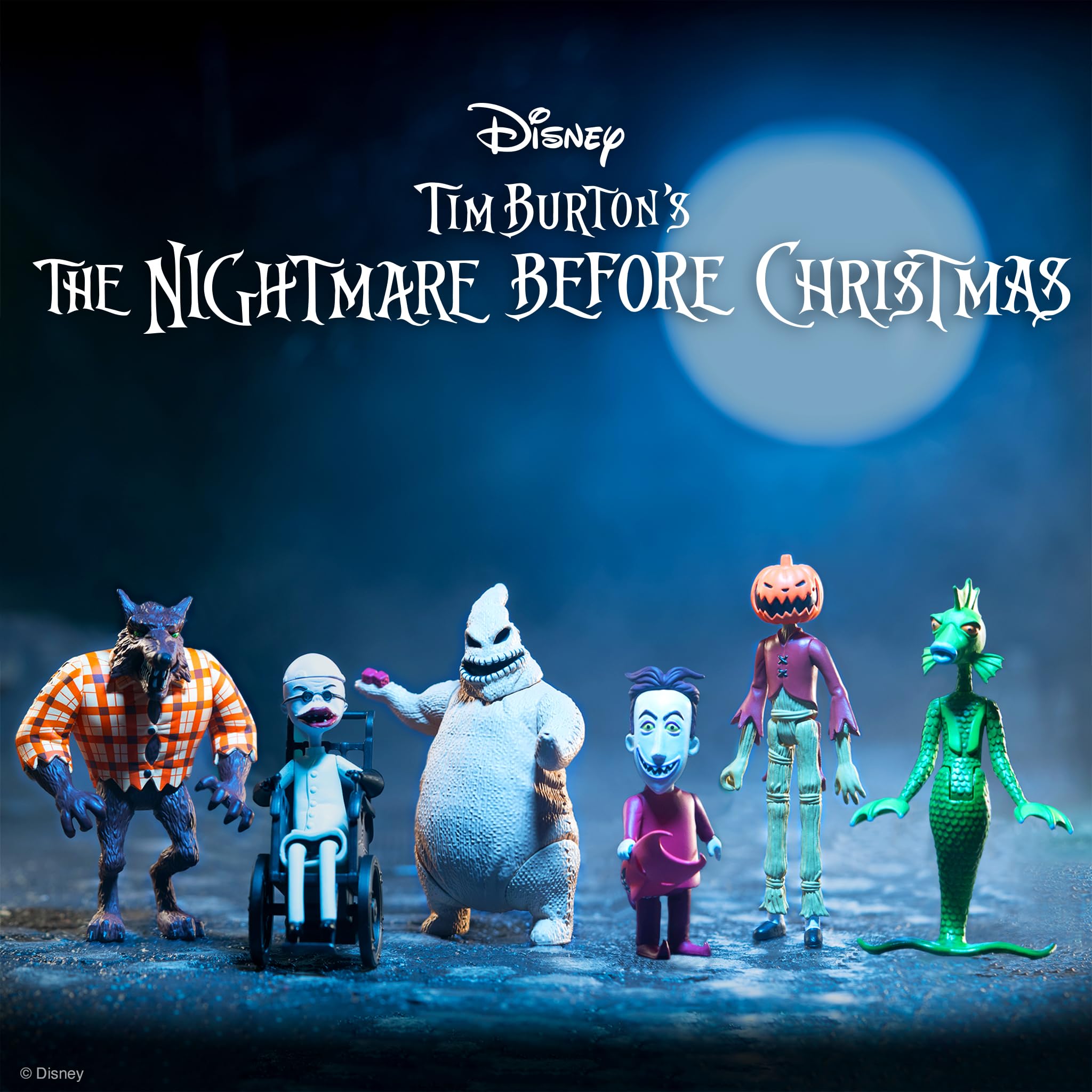 Foto 4 | Figura De Acción Super7 La Pesadilla Antes De Navidad Del Dr. Finkelstein De Tim Burton, 9,5 Cm - Venta Internacional.