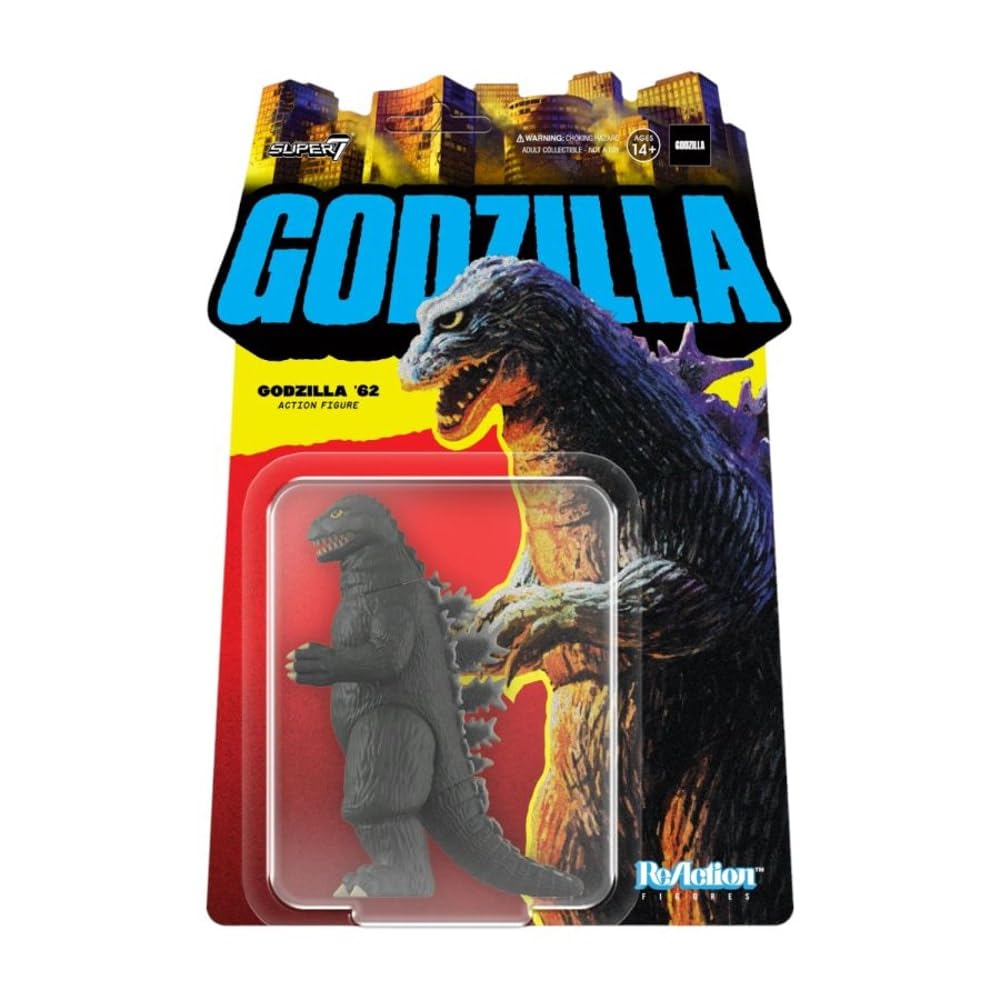 Figura De Acción Super7 Toho Godzilla '62 Película Clásica De 9,5 Cm - Venta Internacional.