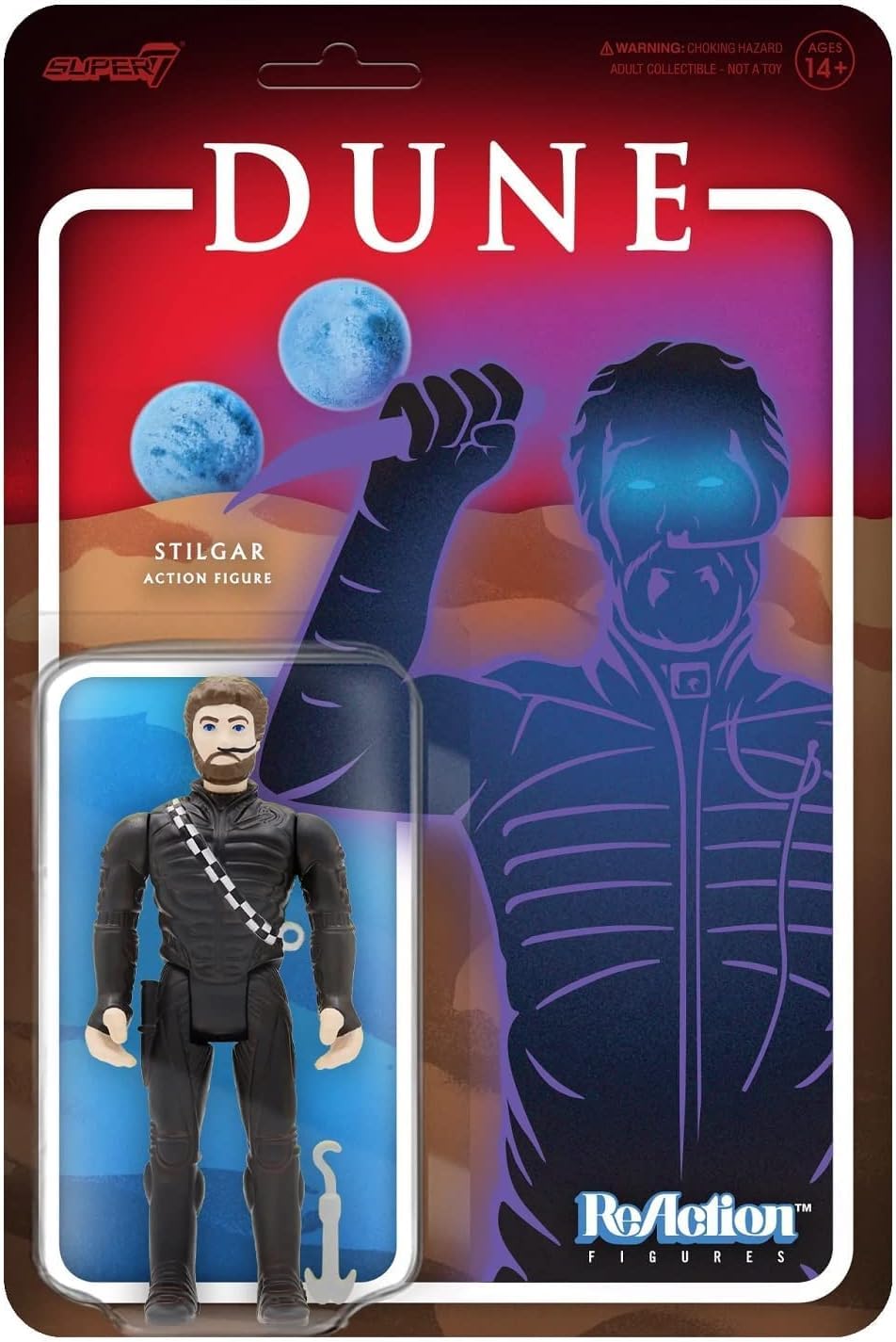 Figura De Acción Super7 Dune Stilgar De 9,5 Cm Con Accesorio - Venta Internacional.