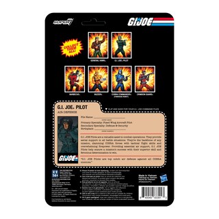 Foto 4 | Figura De Acción Super7 G.i. Joe Pilot De 9,5 Cm Con Accesorio - Venta Internacional.