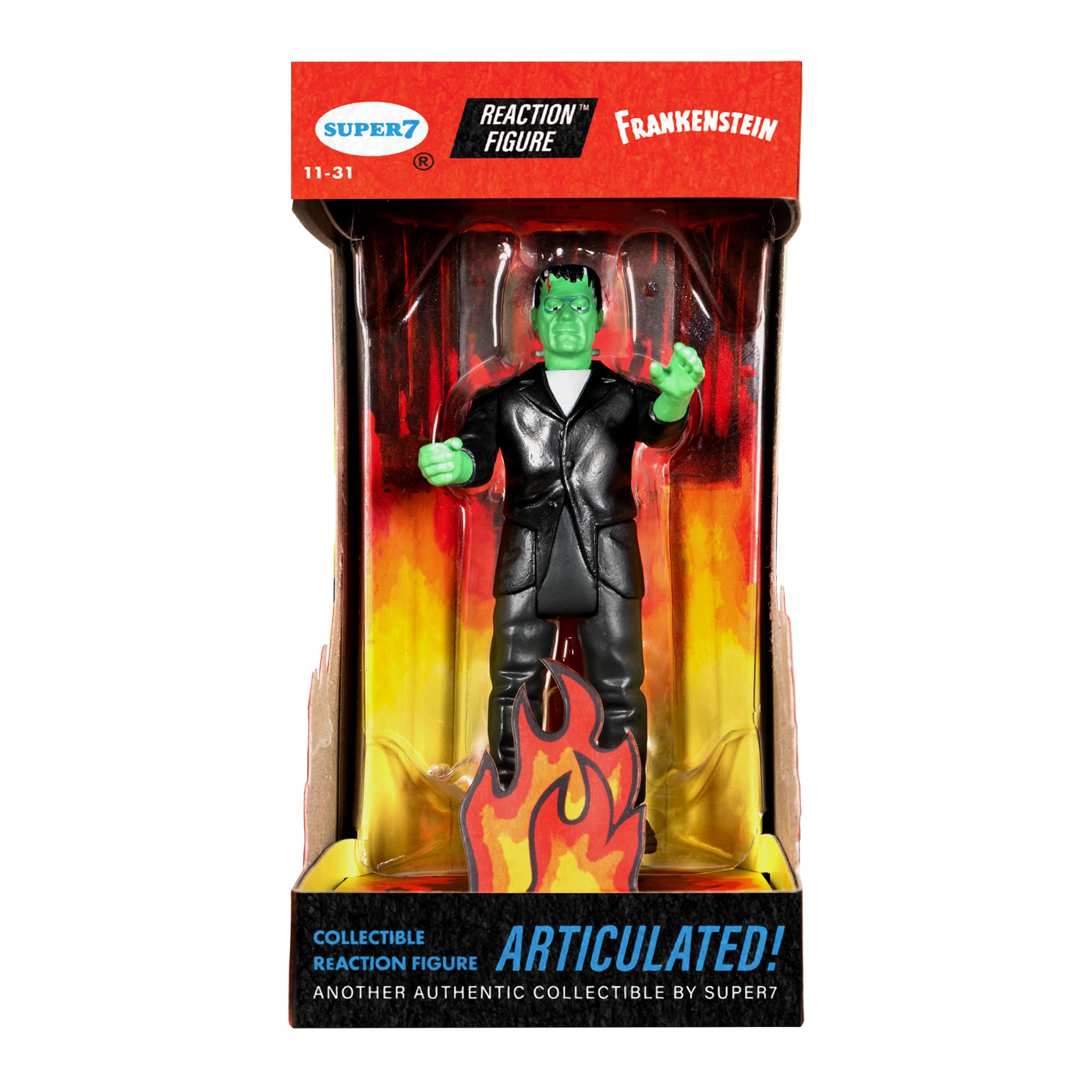 Foto 3 pulgar | Figura De Acción Super7 Universal Monsters Frankenstein 9,5 Cm - Venta Internacional.