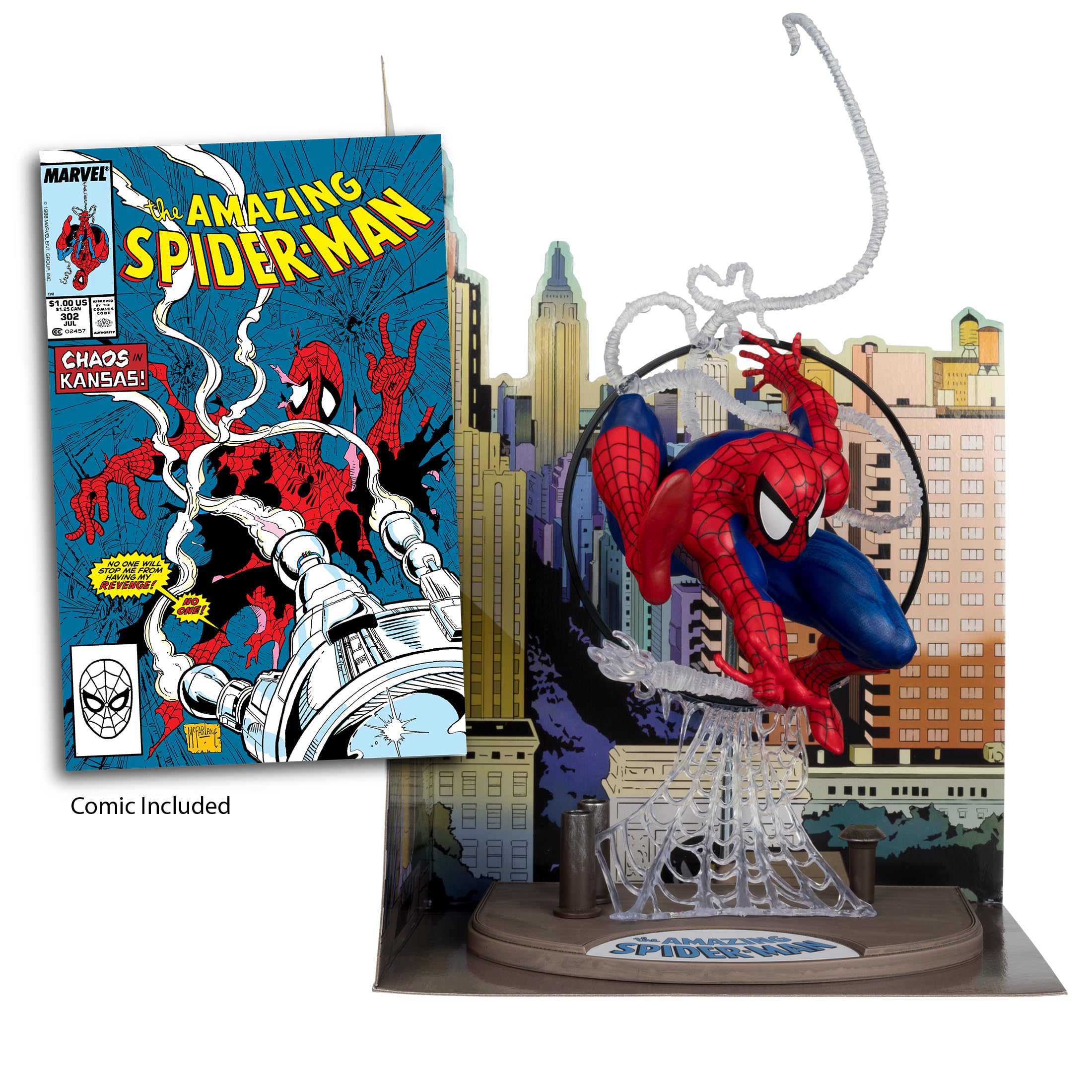 Foto 4 pulgar | Figura De Acción Mcfarlane Toys Marvel Spider-man A Escala 1:6 - Venta Internacional.