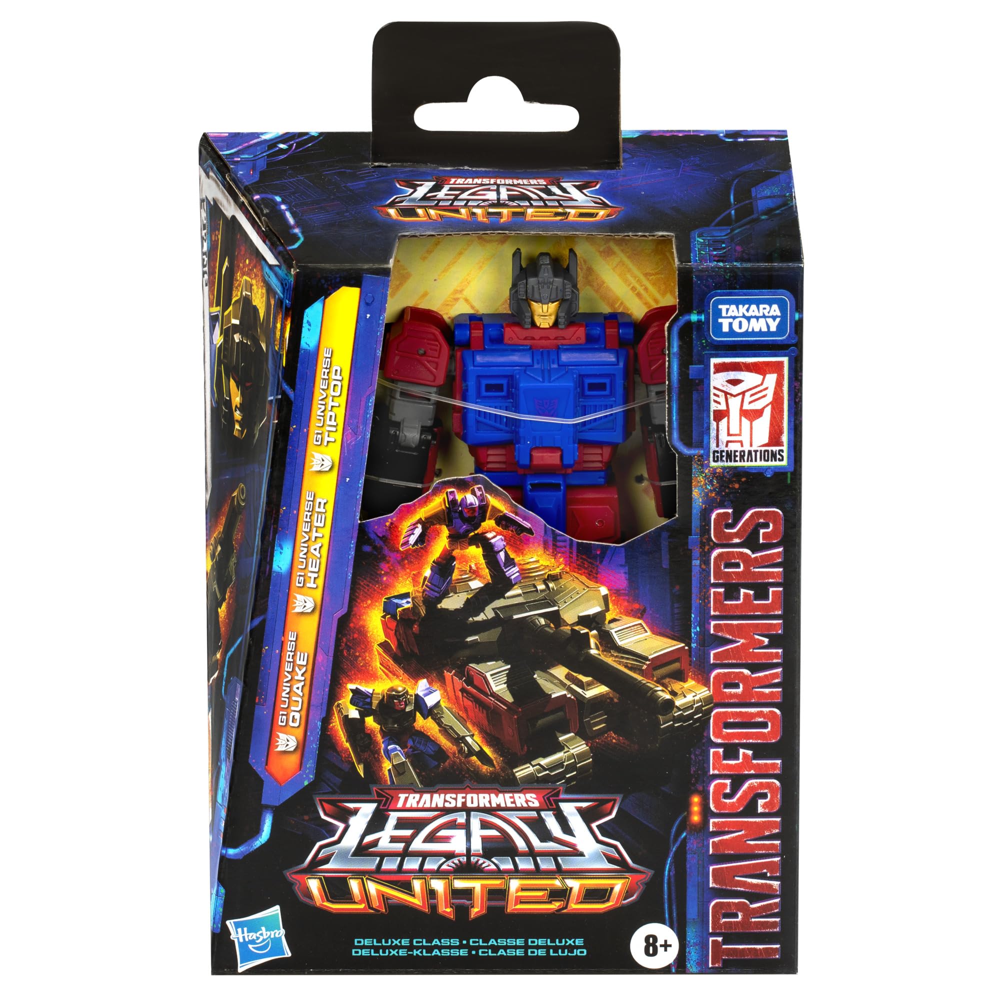 Foto 2 | Figura De Acción Transformers Legacy United Deluxe Quake 14 Cm - Venta Internacional.