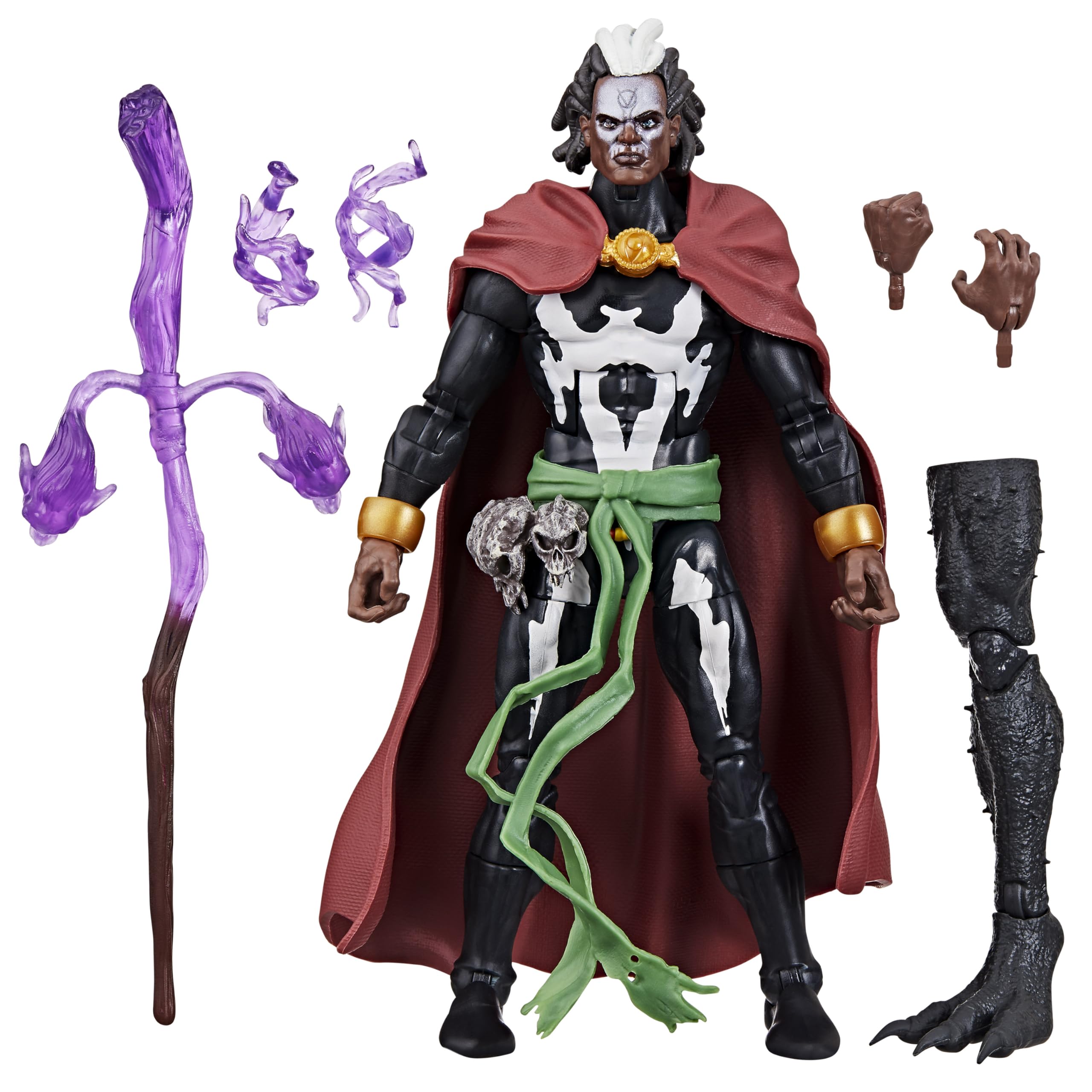 Foto 2 pulgar | Figura De Acción Brother Voodoo De La Serie Marvel Legends De 15 Cm - Venta Internacional.