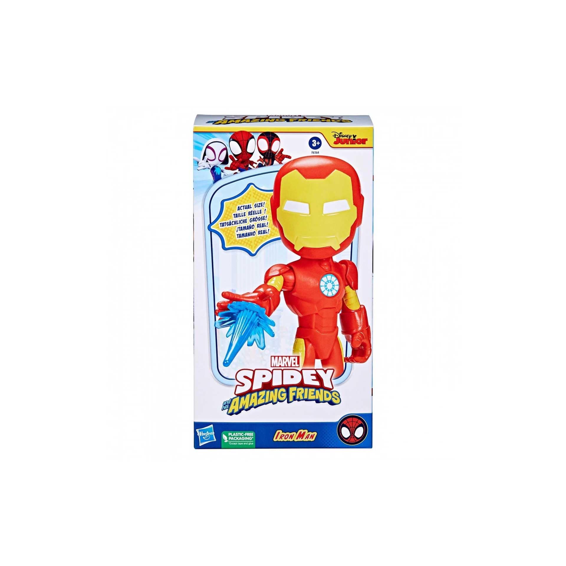 Foto 5 pulgar | Figura De Acción Spidey Y Sus Increíbles Amigos Iron Man 23 Cm - Venta Internacional.