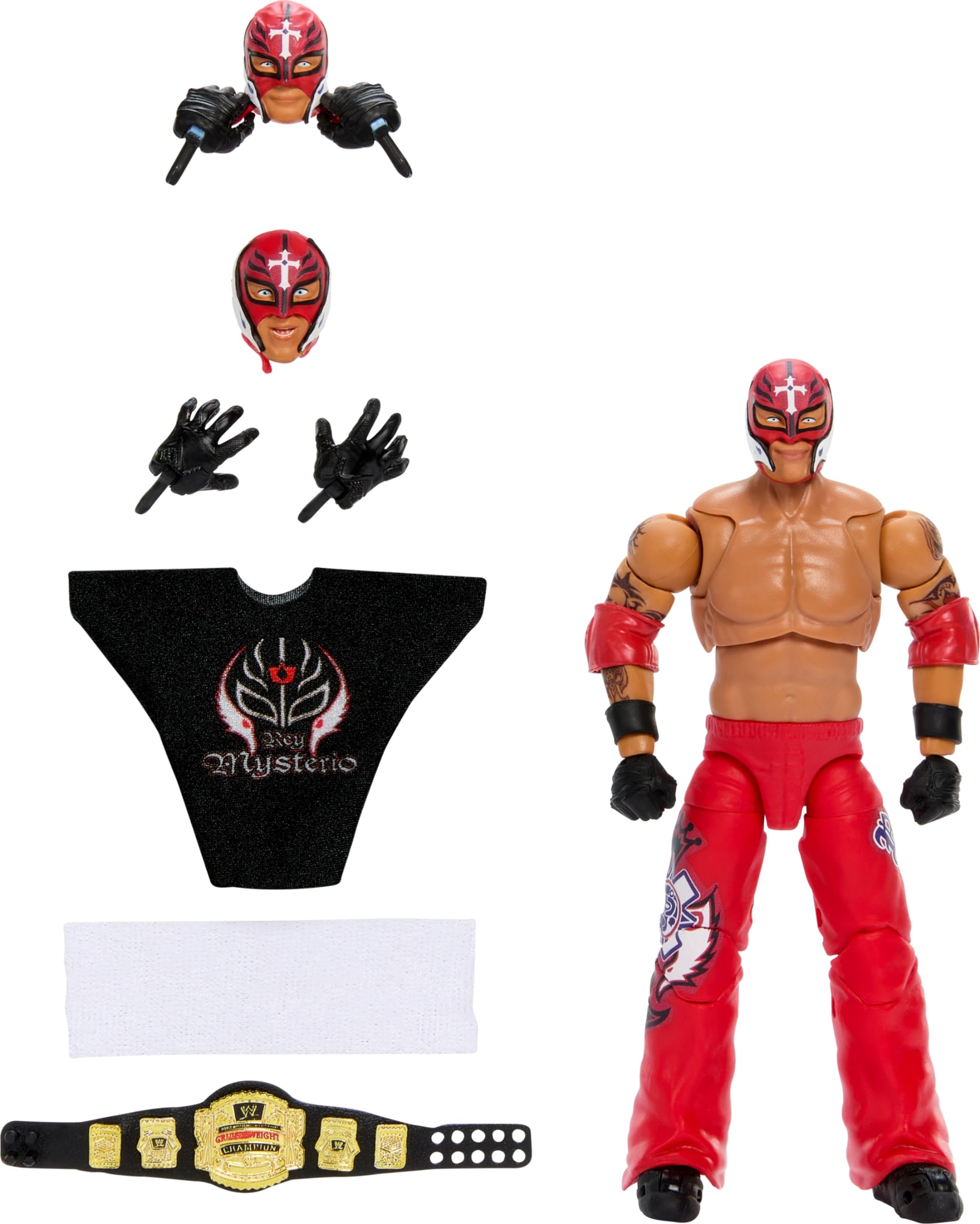 Foto 2 pulgar | Figura De Acción Mattel Wwe Ultimate Edition Rey Mysterio - Venta Internacional.