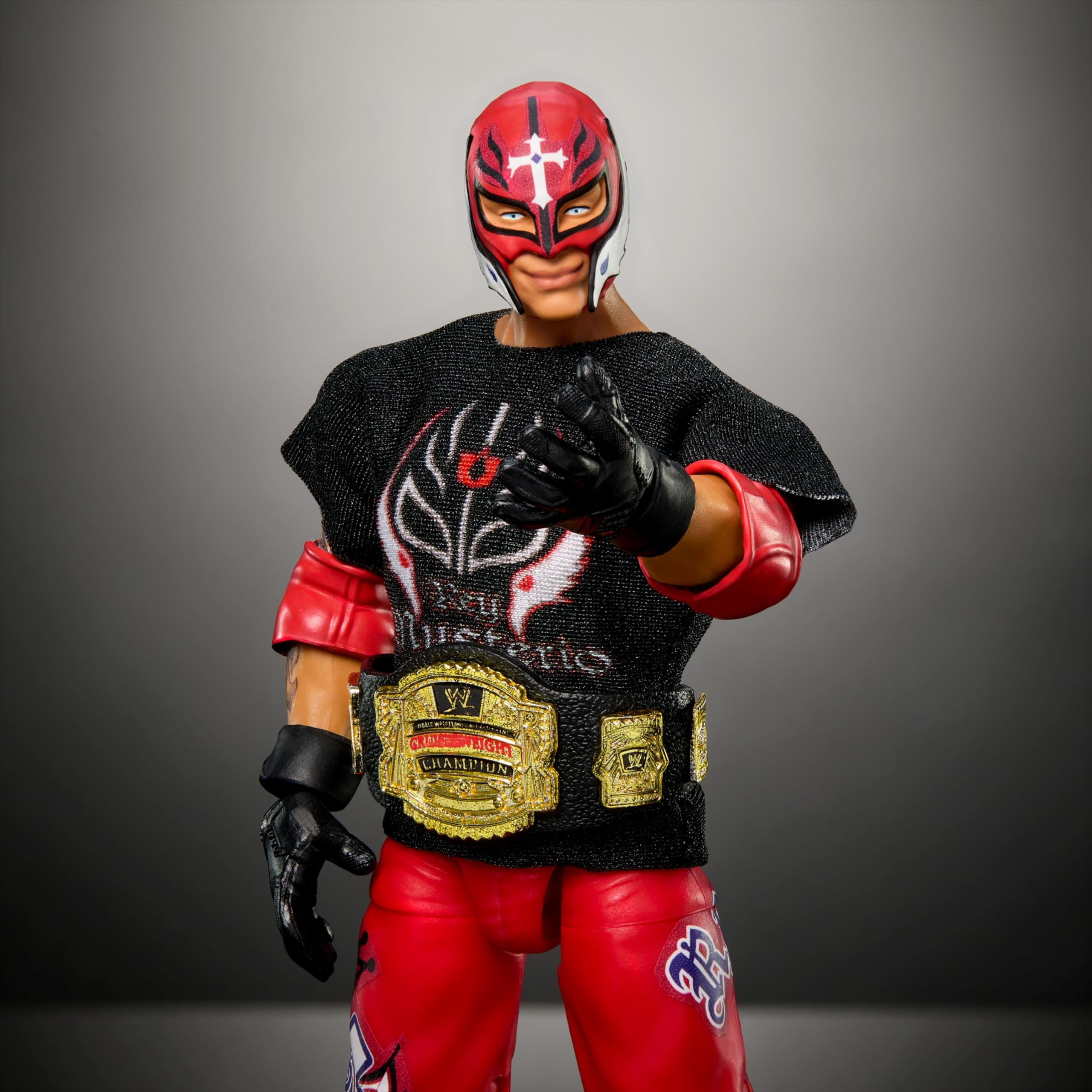 Foto 3 | Figura De Acción Mattel Wwe Ultimate Edition Rey Mysterio - Venta Internacional.