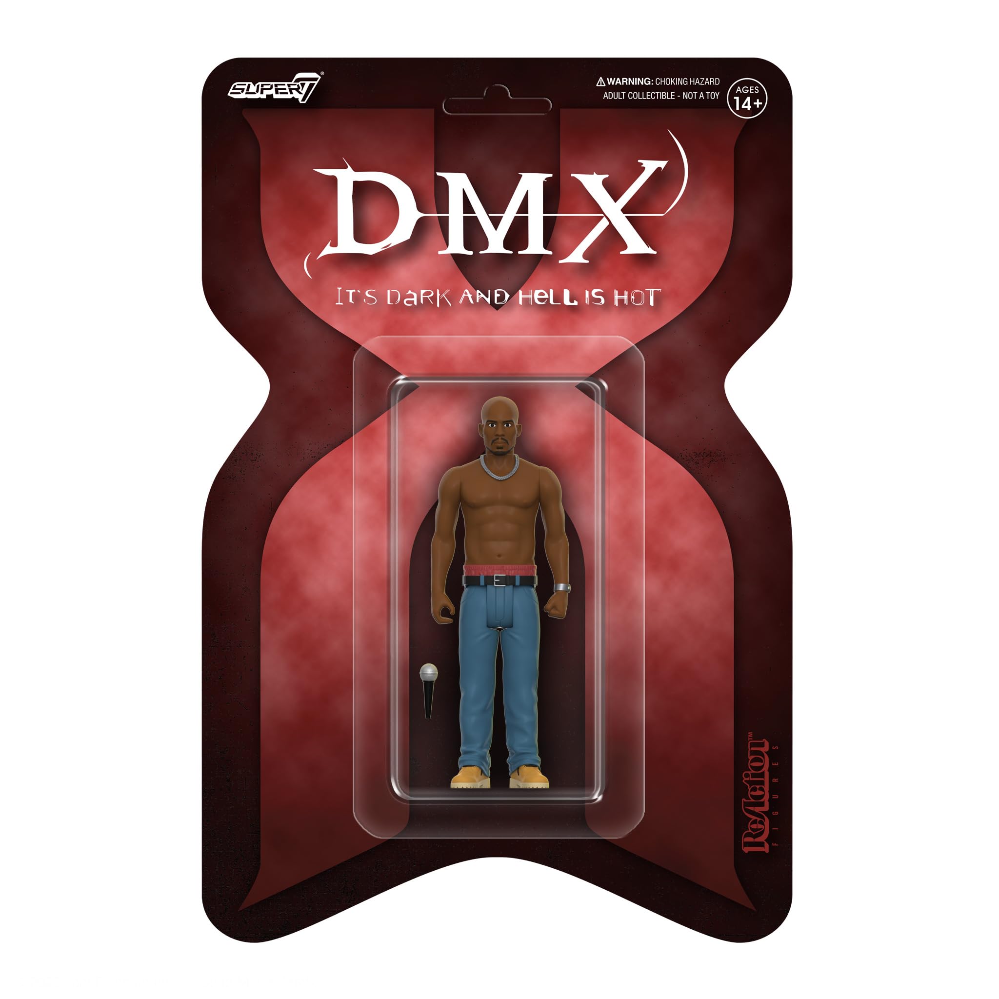 Foto 2 pulgar | Figura De Acción Super7 Dmx De 9,5 Cm Con Accesorios Coleccionables De Hip Hop - Venta Internacional.