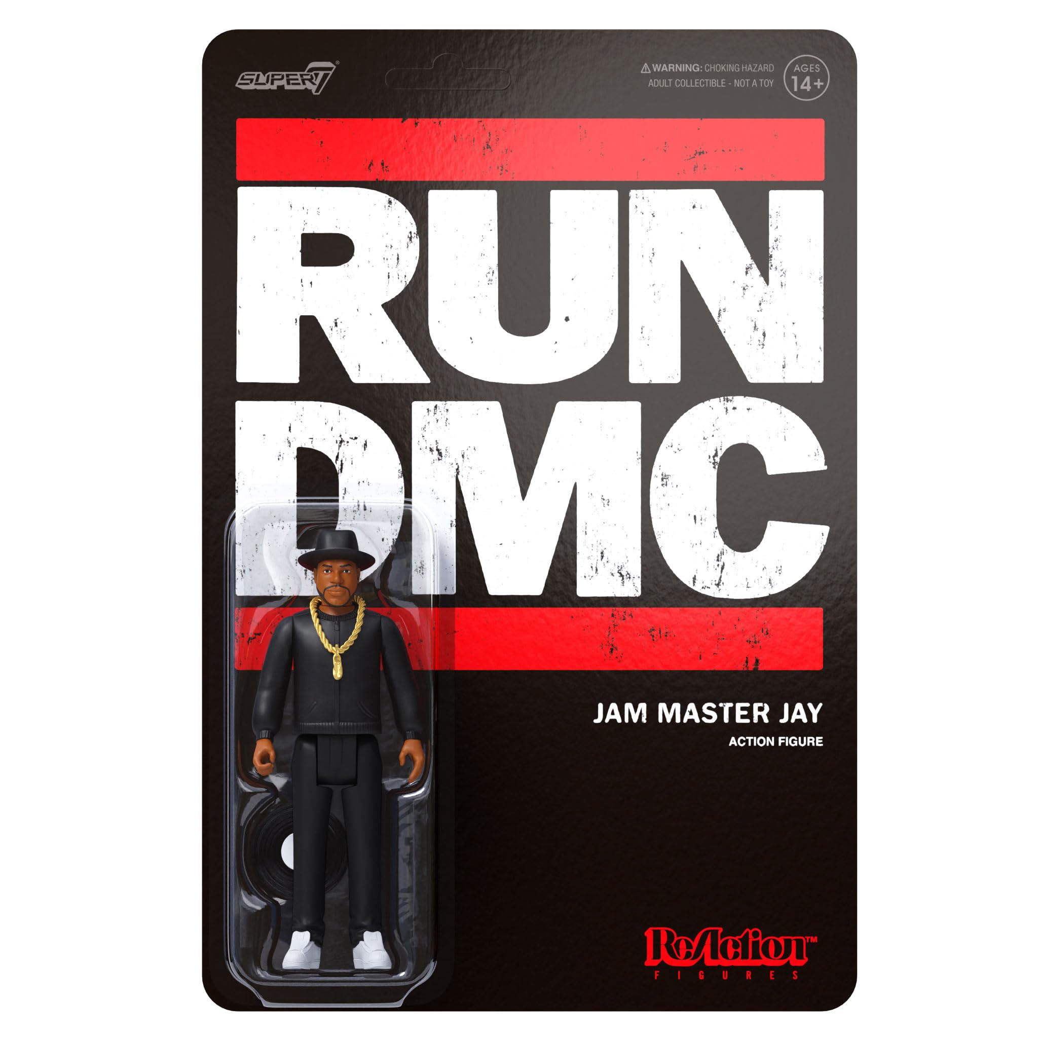 Figura De Acción Super7 Run Dmc Jam Master Jay De 9,5 Cm De Altura - Venta Internacional.