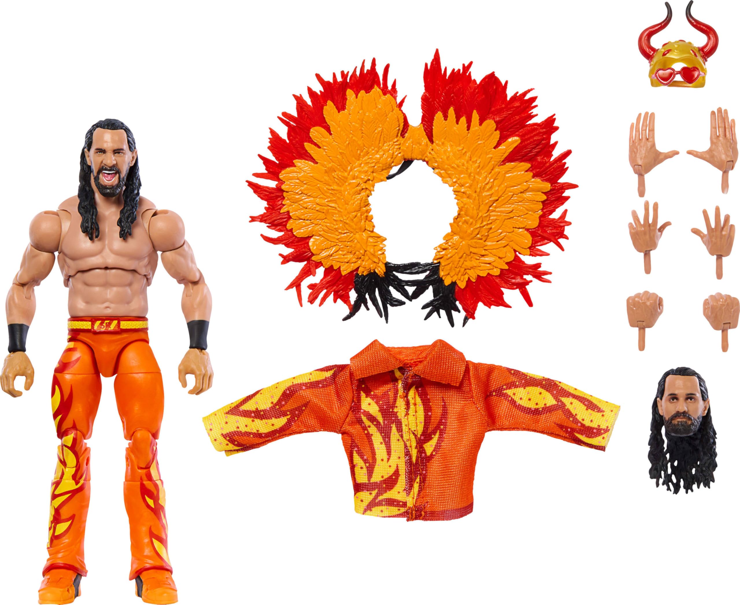 Foto 2 pulgar | Figura De Acción Mattel Wwe Ultimate Edition Seth Rollins - Venta Internacional.