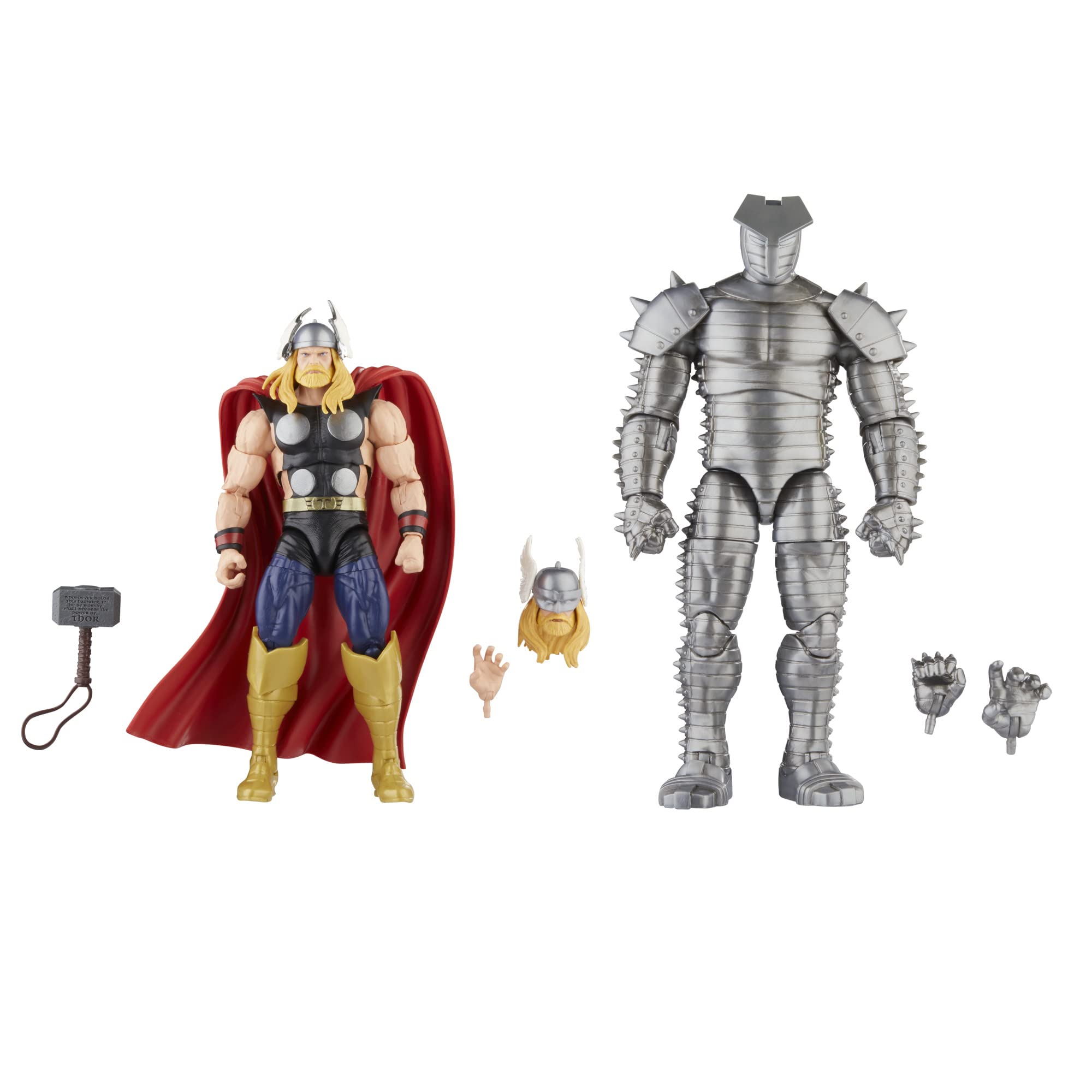 Figuras De Acción Marvel Legends Series Thor Vs Destroyer - Venta Internacional.