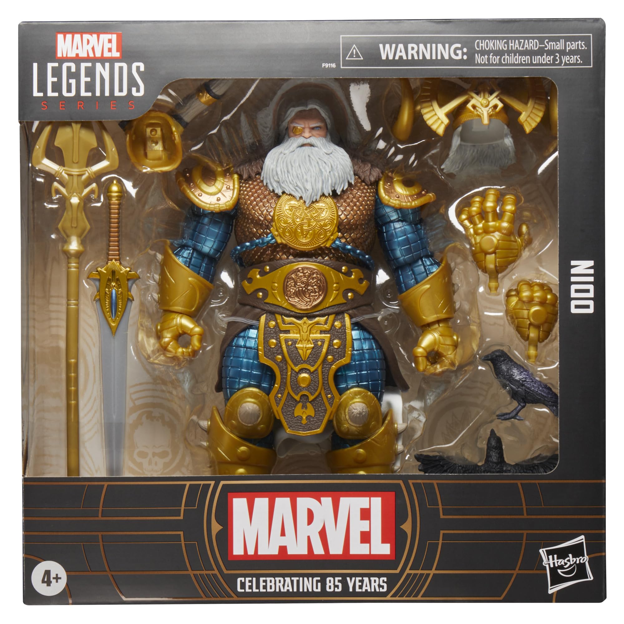 Foto 3 pulgar | Figura De Acción Marvel Legends Series Odin 20,8 Cm 85th Anniv. - Venta Internacional.