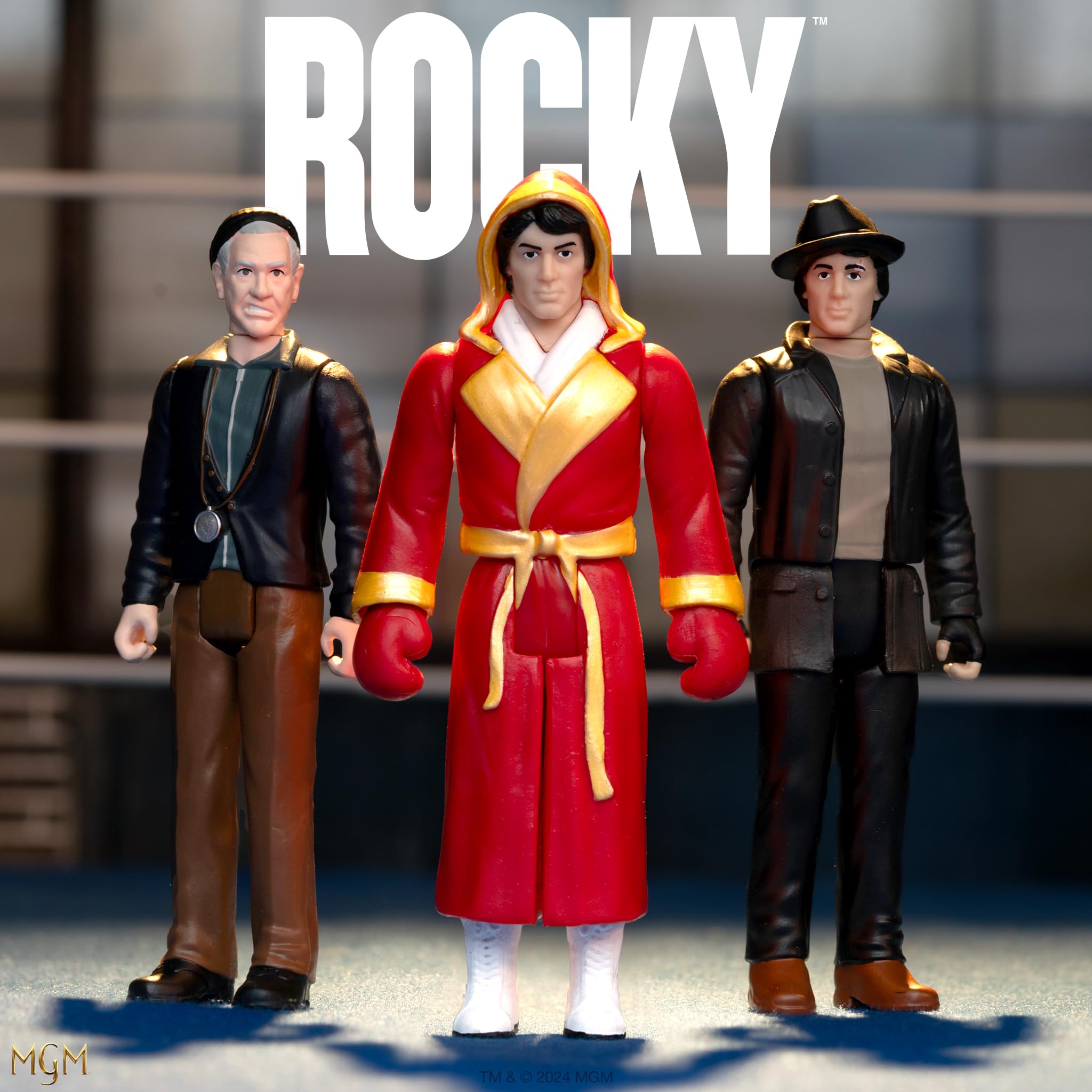 Foto 5 pulgar | Figura De Acción Super7 Rocky Balboa De 9,5 Cm Con Accesorios - Venta Internacional.