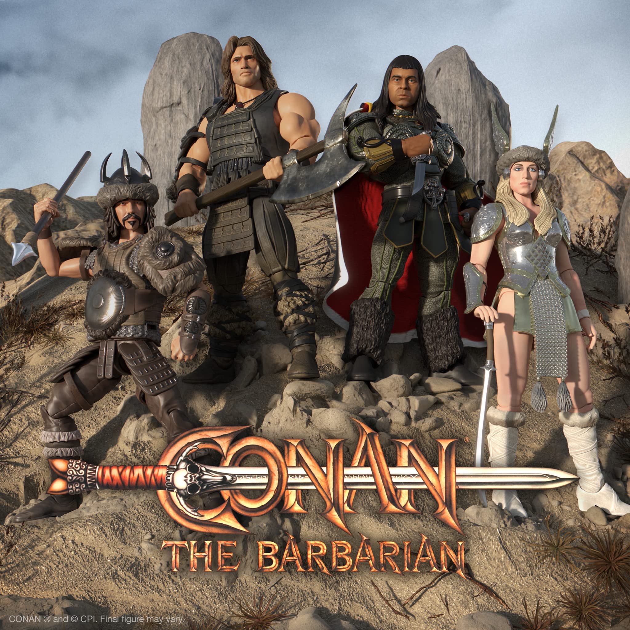 Foto 5 pulgar | Figura De Acción Super7 Conan El Bárbaro Subotai De 18 Cm - Venta Internacional.