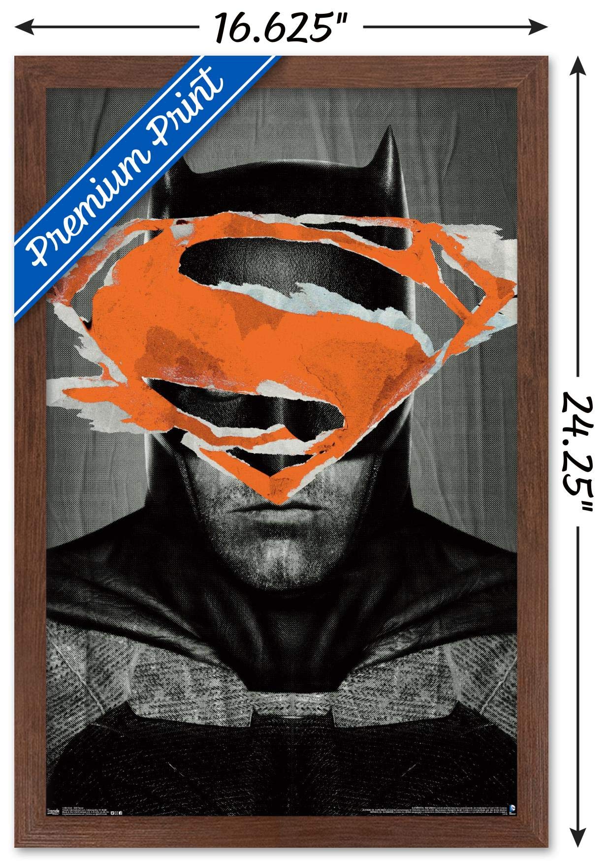 Foto 3 pulgar | Póster De Pared Trends International Dc Comics Batman V Superman - Venta Internacional.