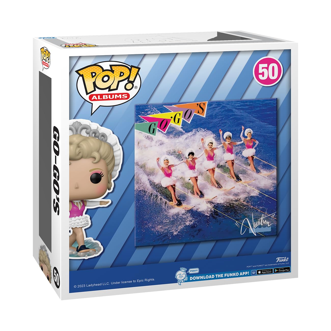 Foto 4 pulgar | Figura De Colección Funko Pop! Álbumes Go-go's Vacation - Venta Internacional.