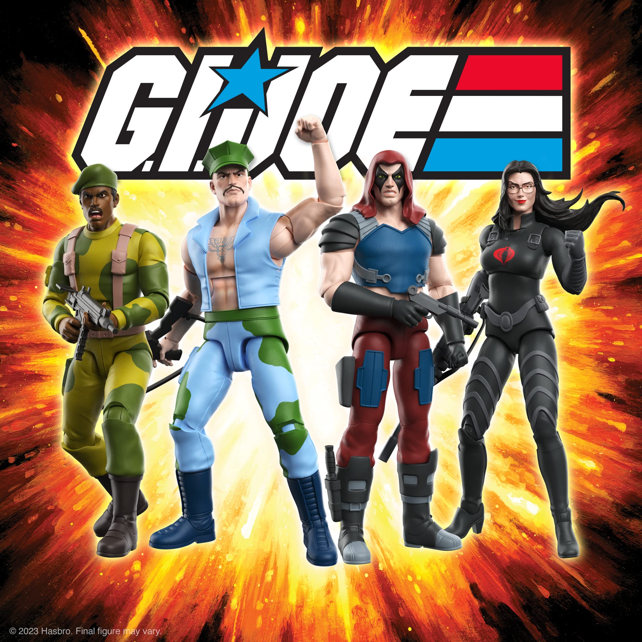 Foto 5 pulgar | Figura De Acción Super7 Ultimates! G.i. Joe Stalker De 18 Cm Con Accesorios - Venta Internacional.