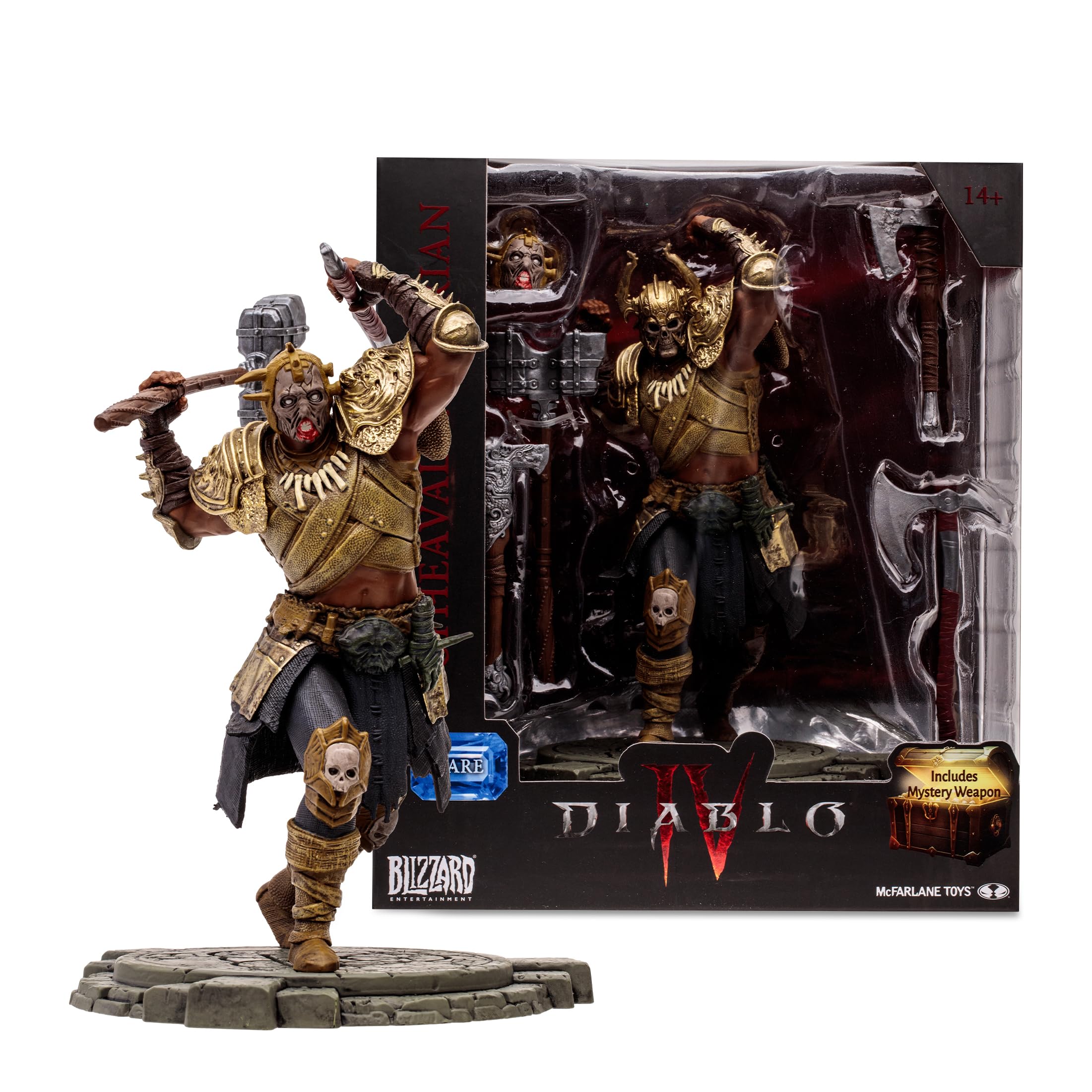 Foto 2 pulgar | Figura De Acción Mcfarlane Toys Diablo Iv Upheaval Barbarian 1/12 - Venta Internacional.