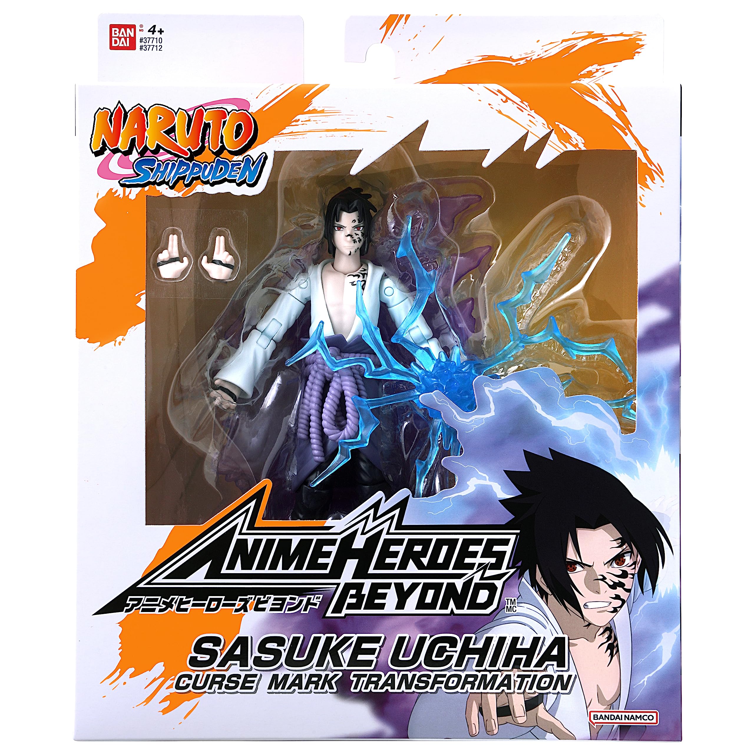 Foto 8 pulgar | Figura De Acción Anime Heroes Beyond Naruto Sasuke Uchiha - Venta Internacional.