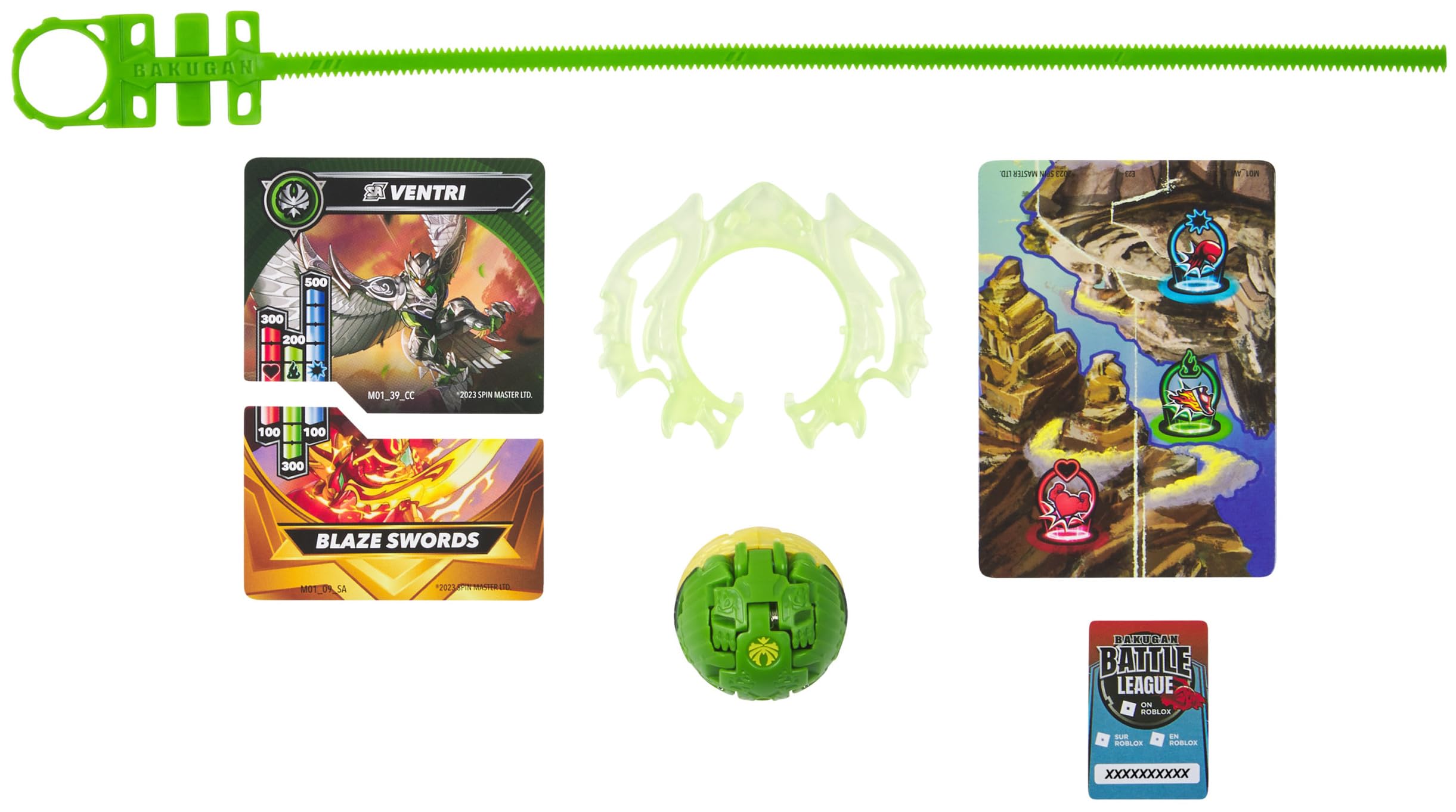 Foto 3 pulgar | Figura De Acción Bakugan Special Attack Ventri Con Cartas Coleccionables - Venta Internacional.