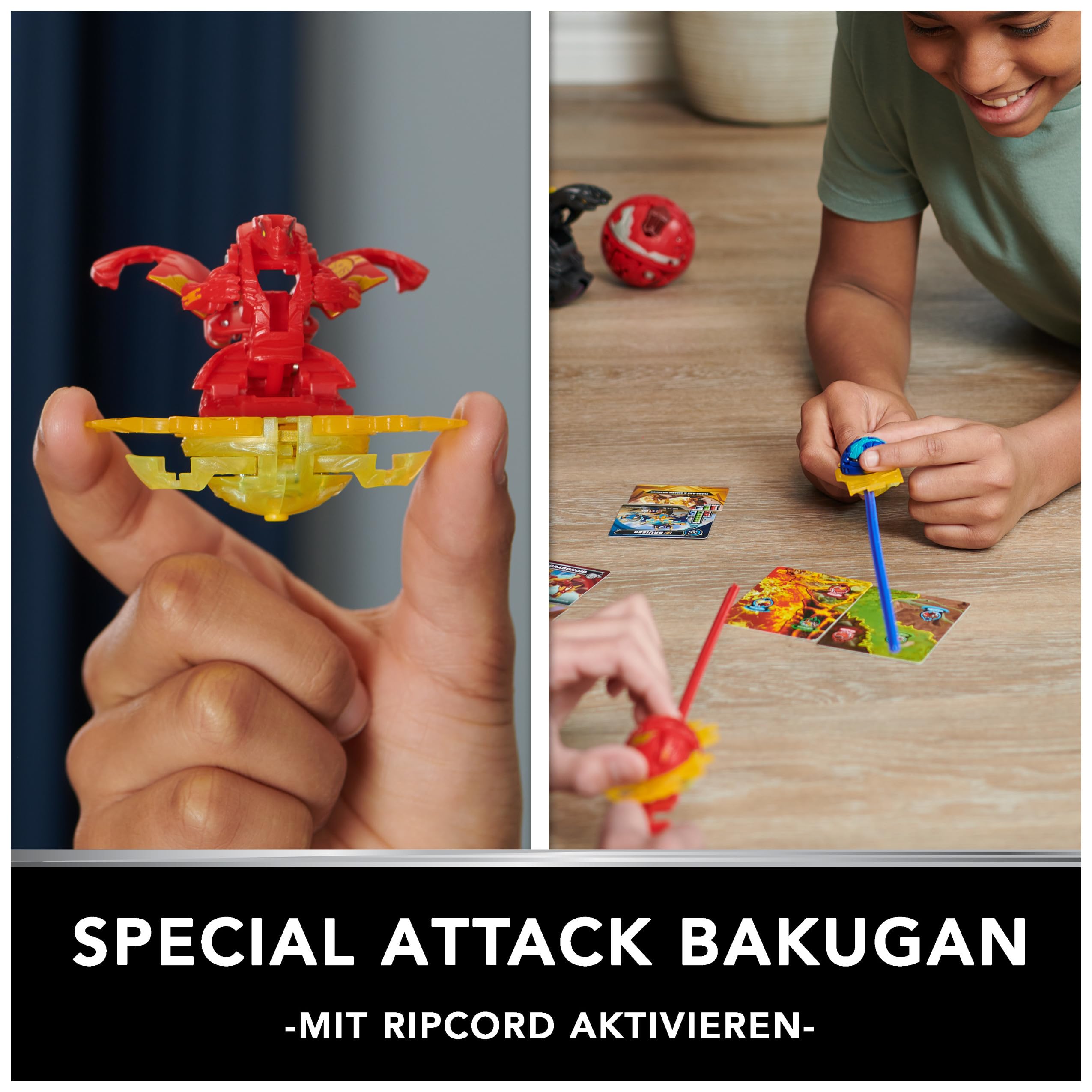 Foto 4 pulgar | Figura De Acción Bakugan Special Attack Ventri Con Cartas Coleccionables - Venta Internacional.