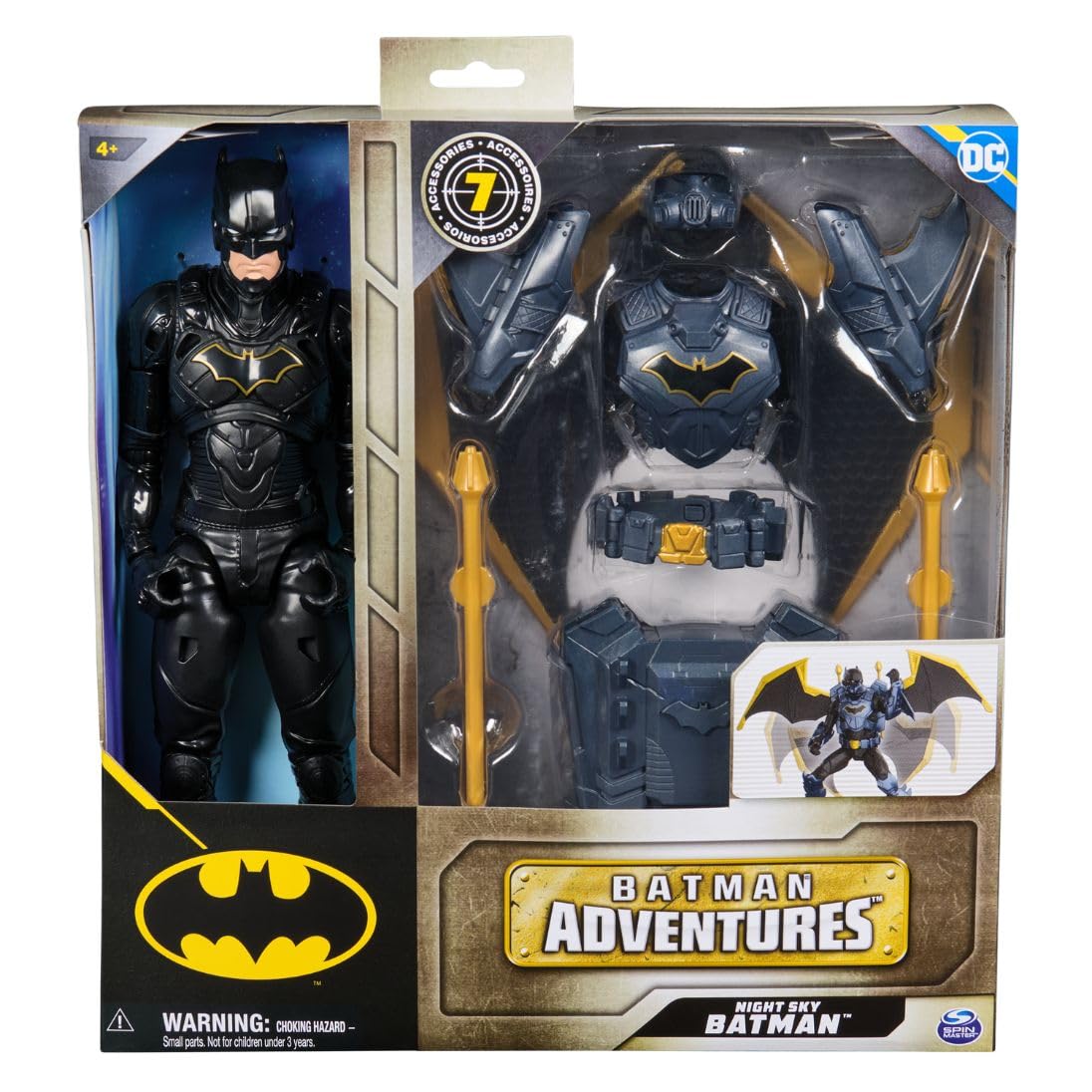 Foto 6 pulgar | Figura De Acción Dc Comics Batman Adventures Night Sky 30 Cm - Venta Internacional.