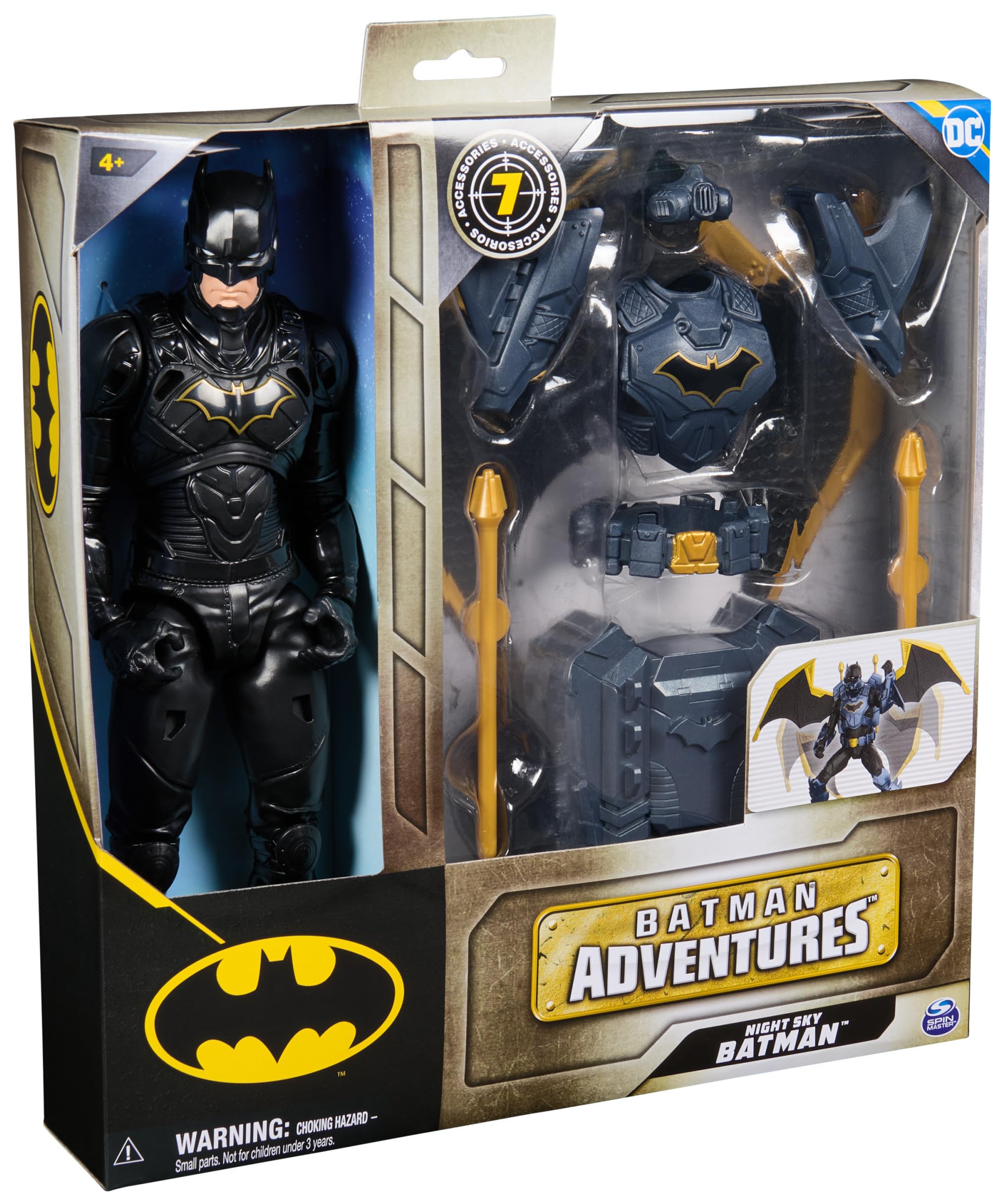 Foto 7 pulgar | Figura De Acción Dc Comics Batman Adventures Night Sky 30 Cm - Venta Internacional.