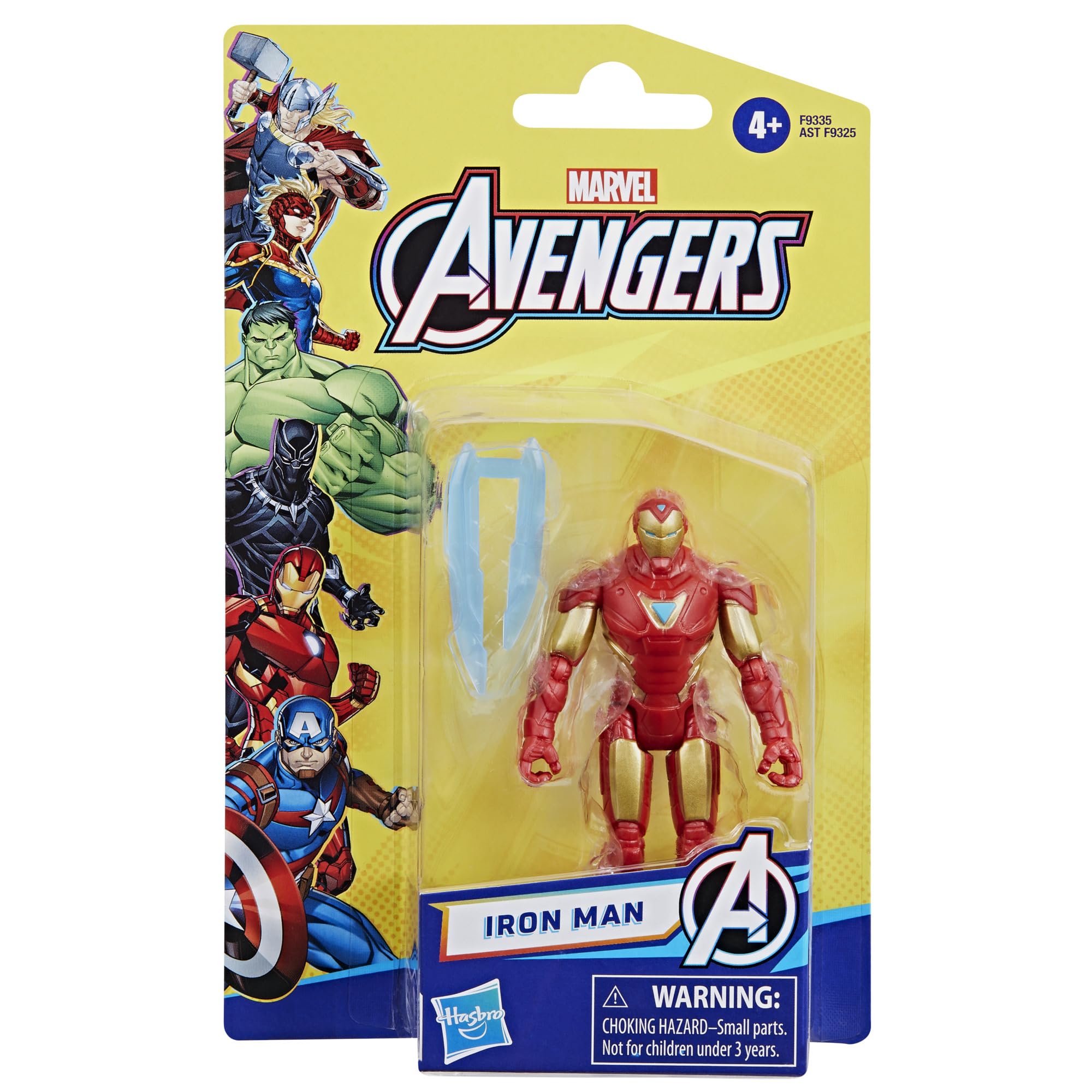 Foto 5 pulgar | Figura De Acción Marvel Epic Hero Series Iron Man 10 Cm - Venta Internacional.
