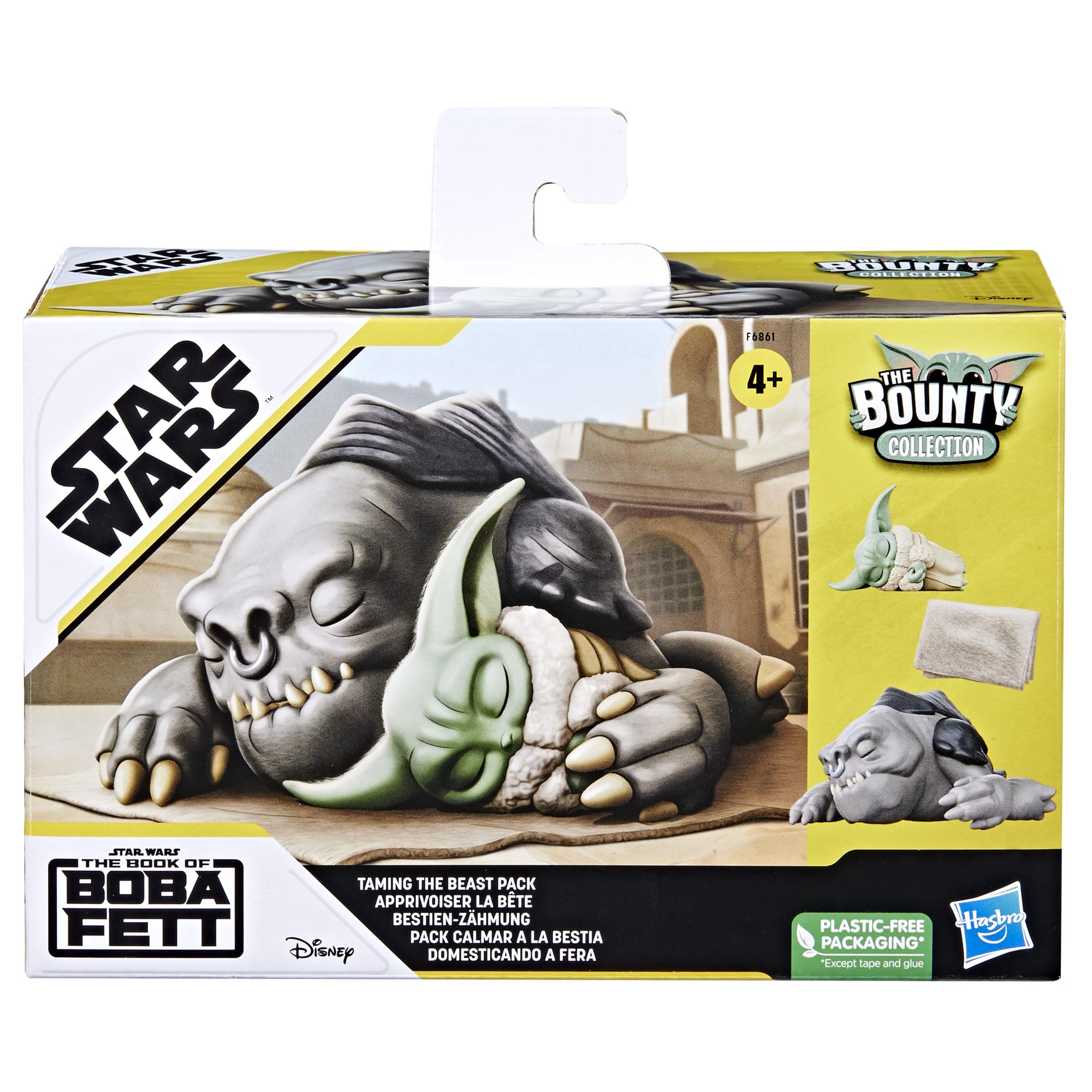 Foto 3 pulgar | Figuras De Acción Star Wars The Bounty Collection Rancor & Grogu - Venta Internacional.
