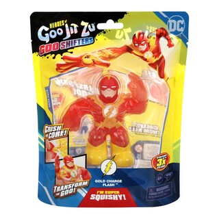 Foto 2 | Figura De Acción Heroes Of Goo Jit Zu Goo Shifters Gold Charge Flash - Venta Internacional.