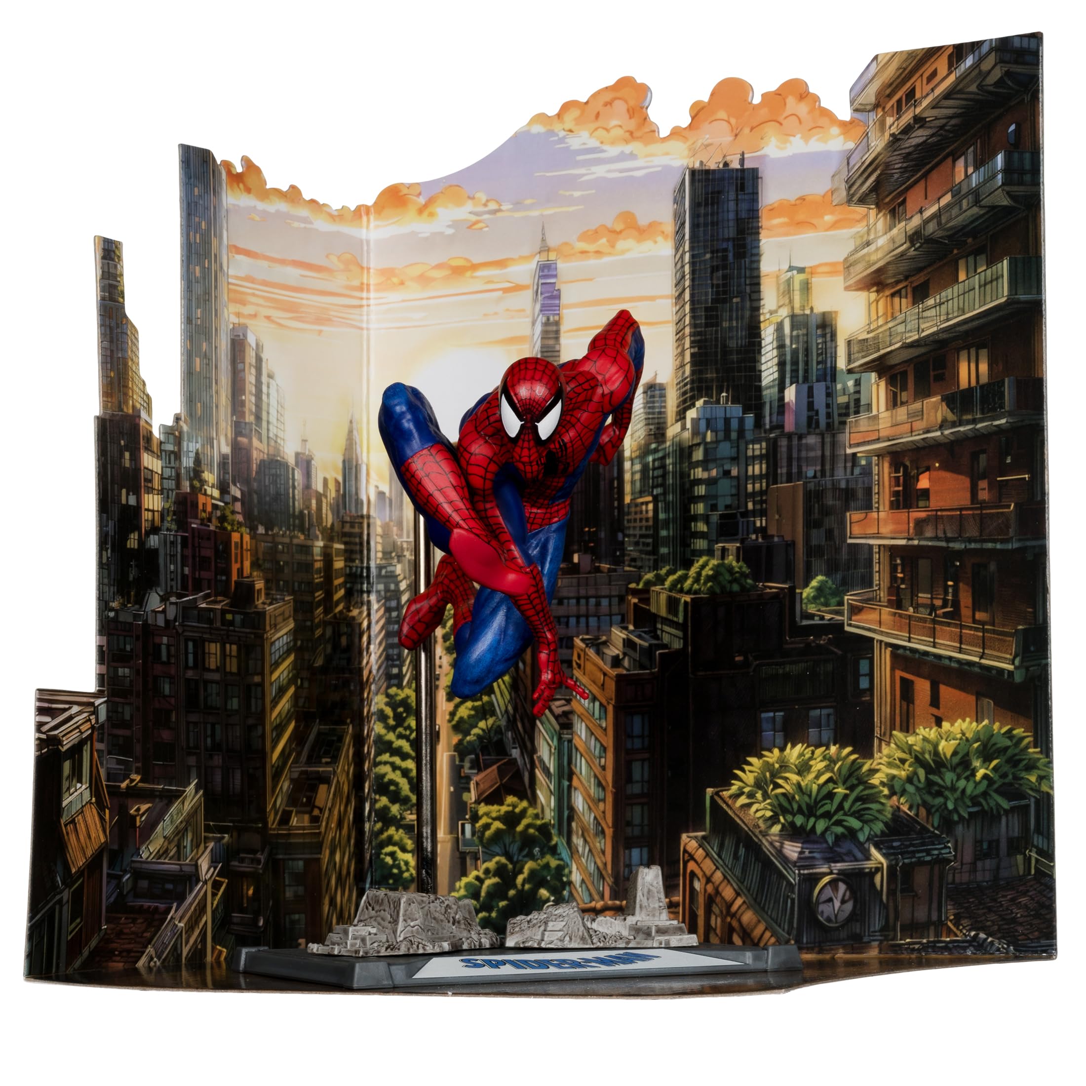 Figura De Acción Mcfarlane Toys Marvel Spider-man A Escala 1:10 - Venta Internacional.