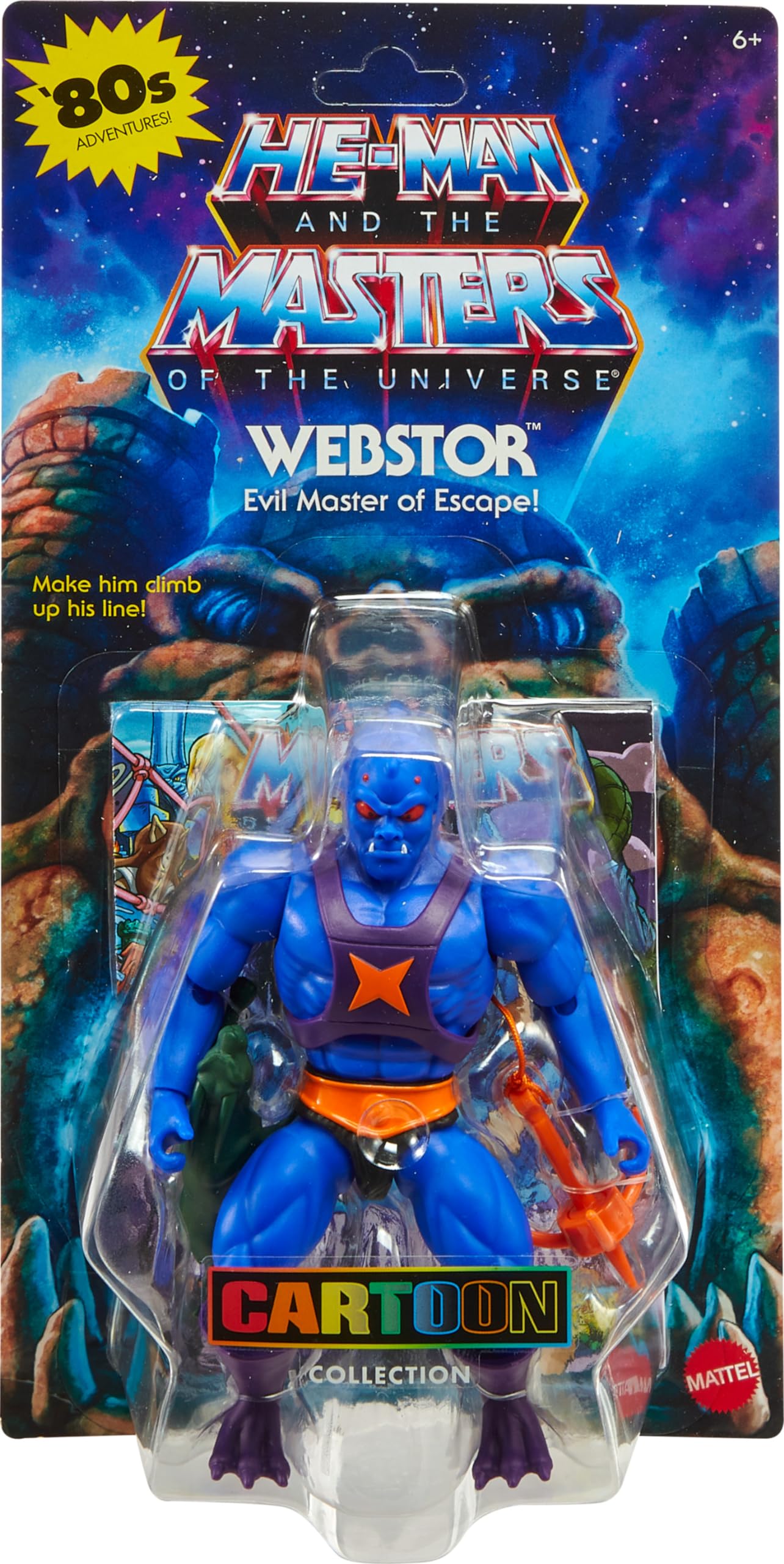 Foto 7 pulgar | Figura De Acción Masters Of The Universe Origins Webstor 5.5 - Venta Internacional.