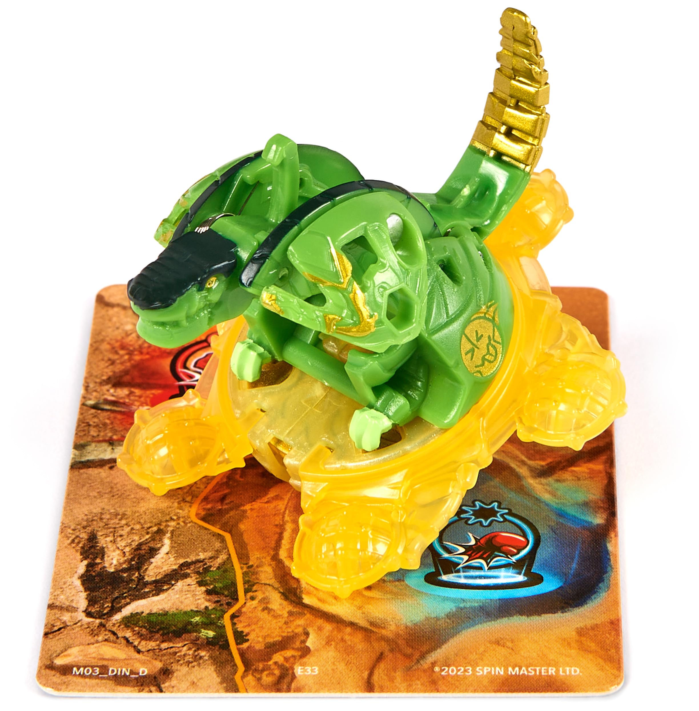 Foto 3 pulgar | Figura De Acción Bakugan Special Attack Trox Con Cartas Coleccionables - Venta Internacional.