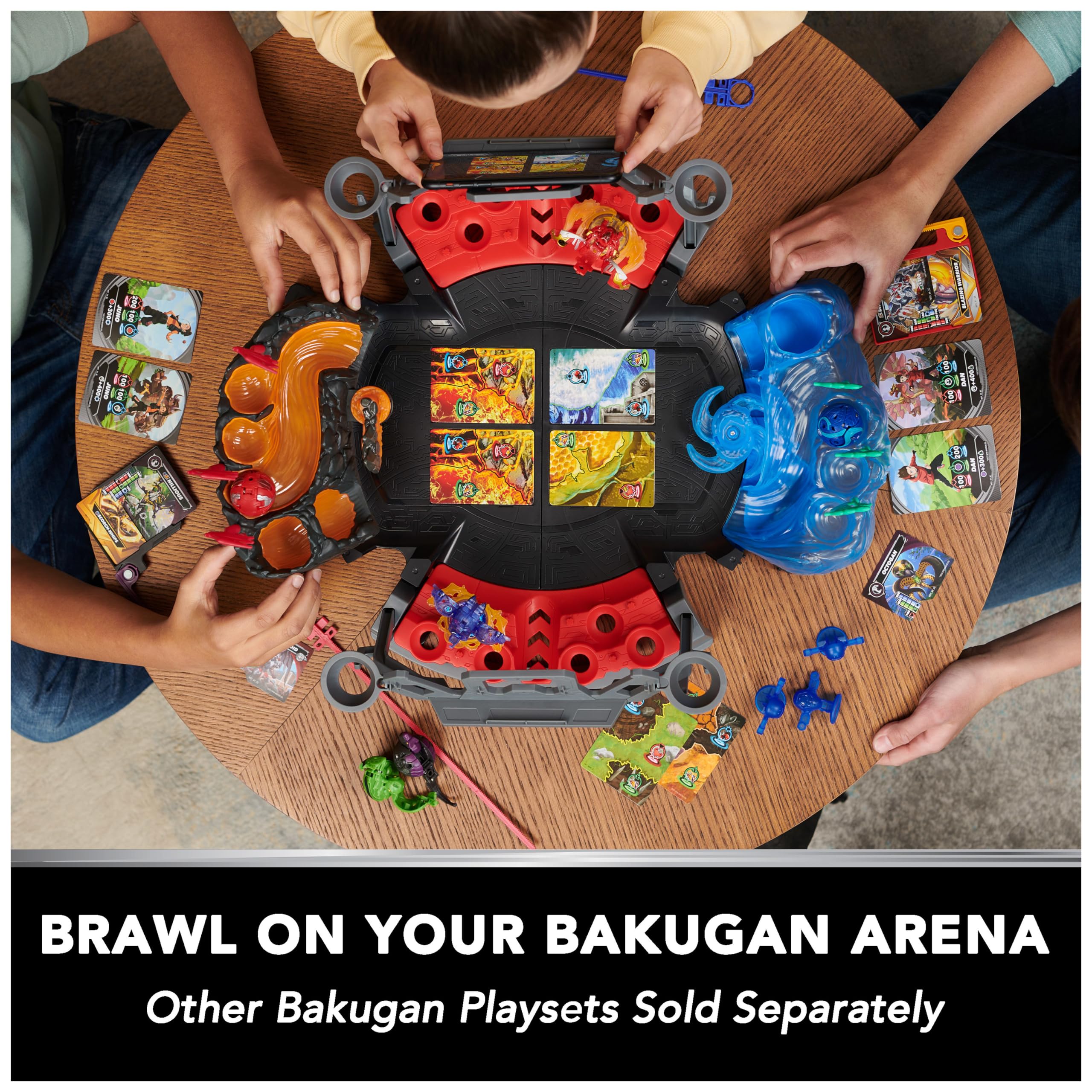 Foto 8 pulgar | Figura De Acción Bakugan Special Attack Trox Con Cartas Coleccionables - Venta Internacional.