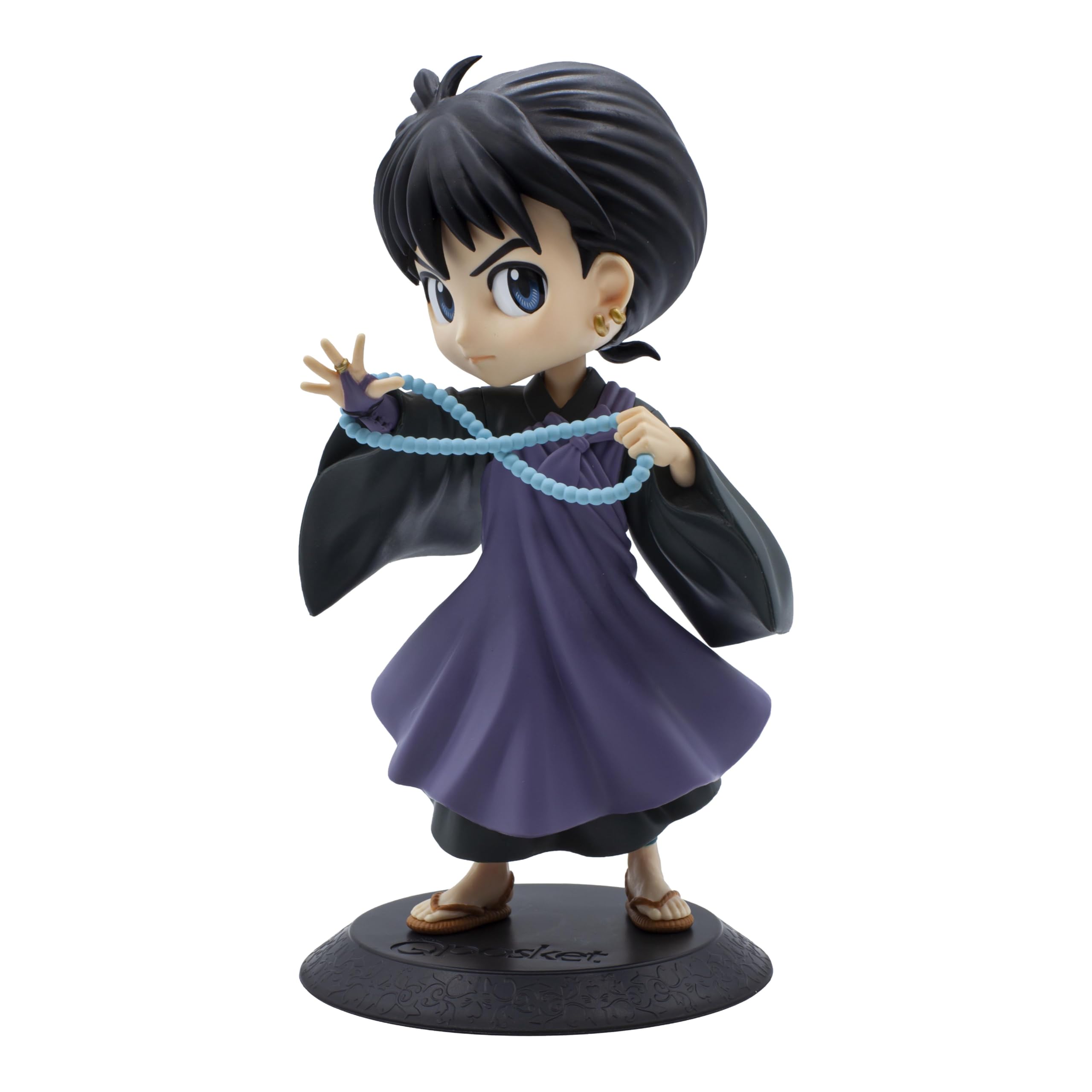 Figura Banpresto Inuyasha Miroku (ver. B) Bandai Spirits Q Pocket - Venta Internacional.