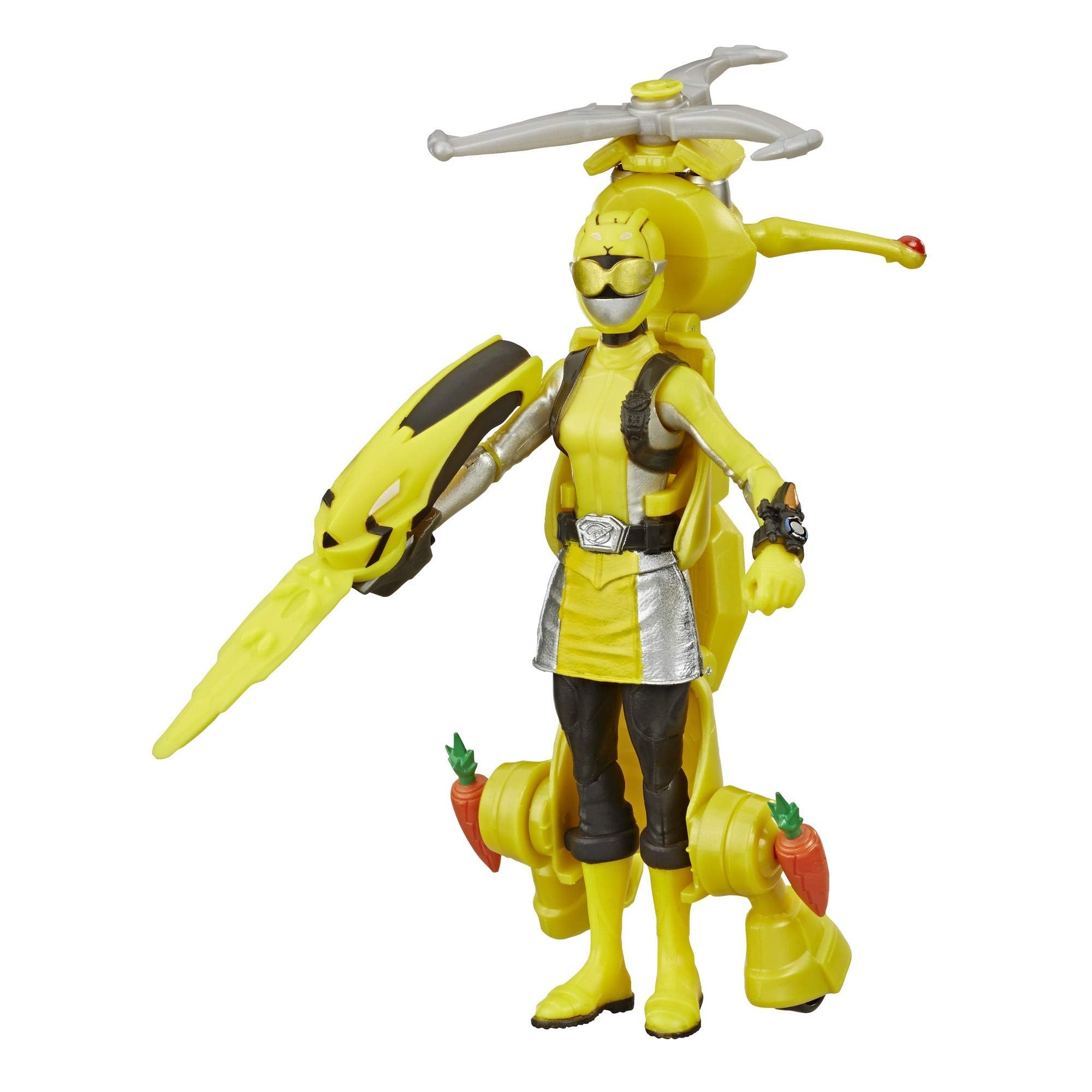 Foto 4 pulgar | Figura De Acción Power Rangers Beast Morphers Yellow Ranger - Venta Internacional.