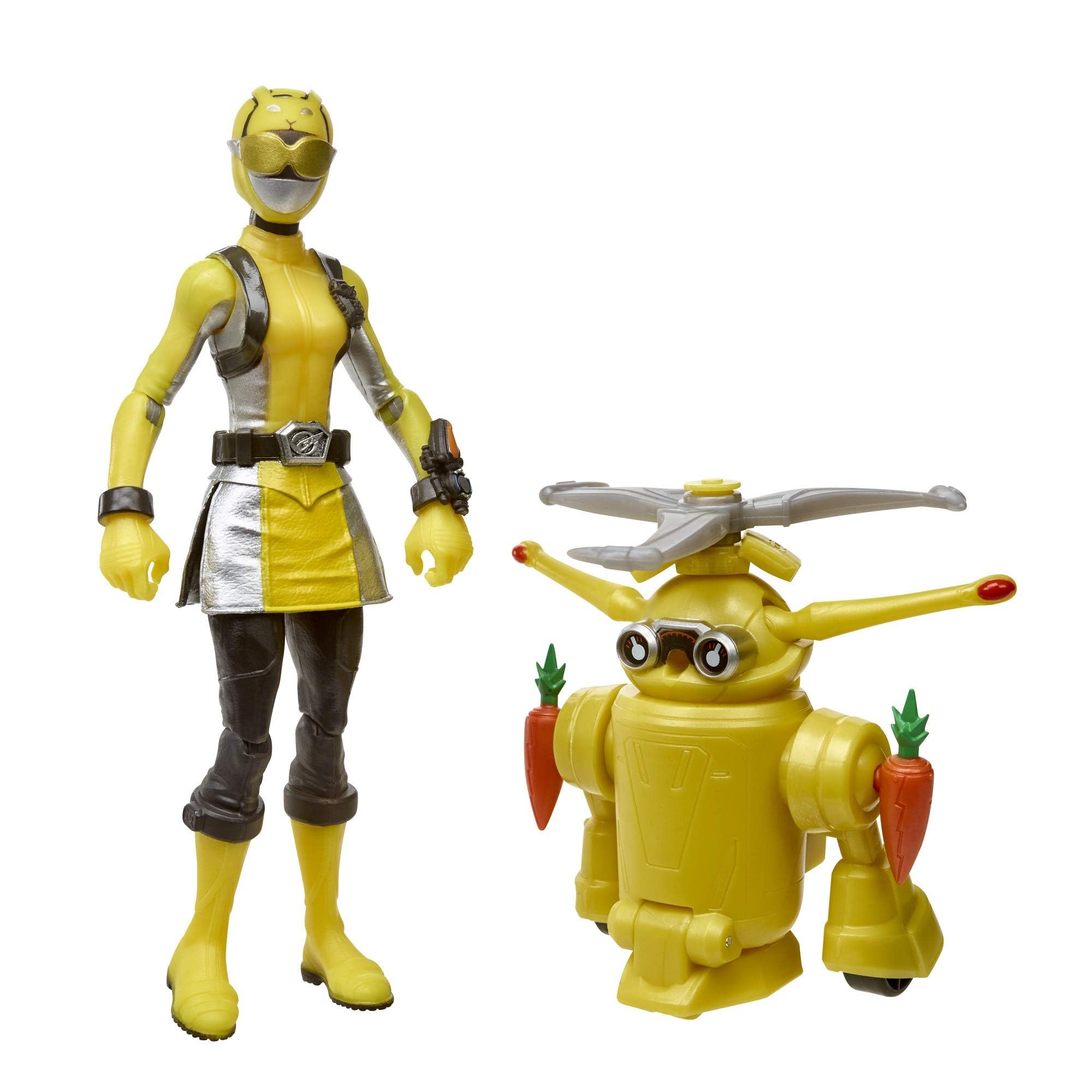 Foto 5 pulgar | Figura De Acción Power Rangers Beast Morphers Yellow Ranger - Venta Internacional.