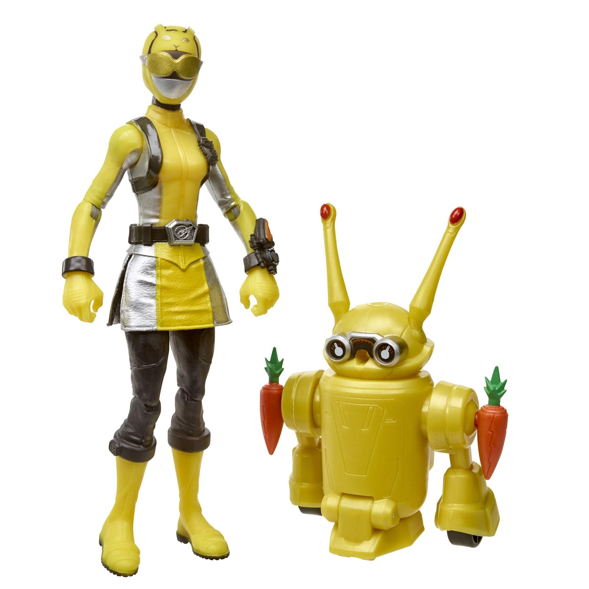 Foto 6 pulgar | Figura De Acción Power Rangers Beast Morphers Yellow Ranger - Venta Internacional.