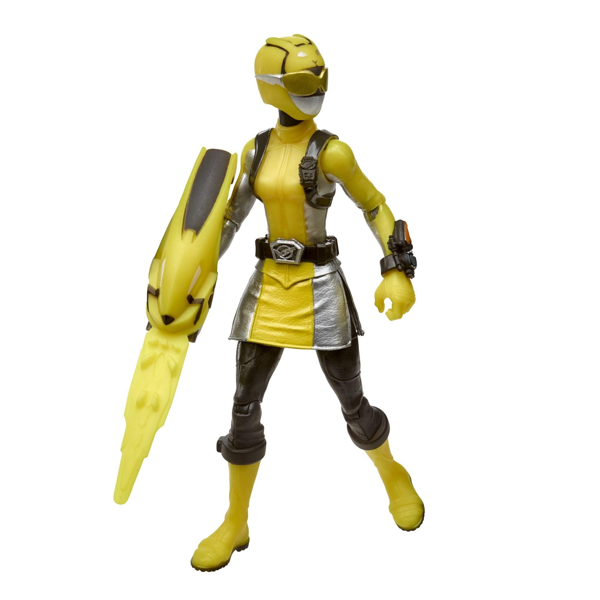 Foto 7 | Figura De Acción Power Rangers Beast Morphers Yellow Ranger - Venta Internacional.