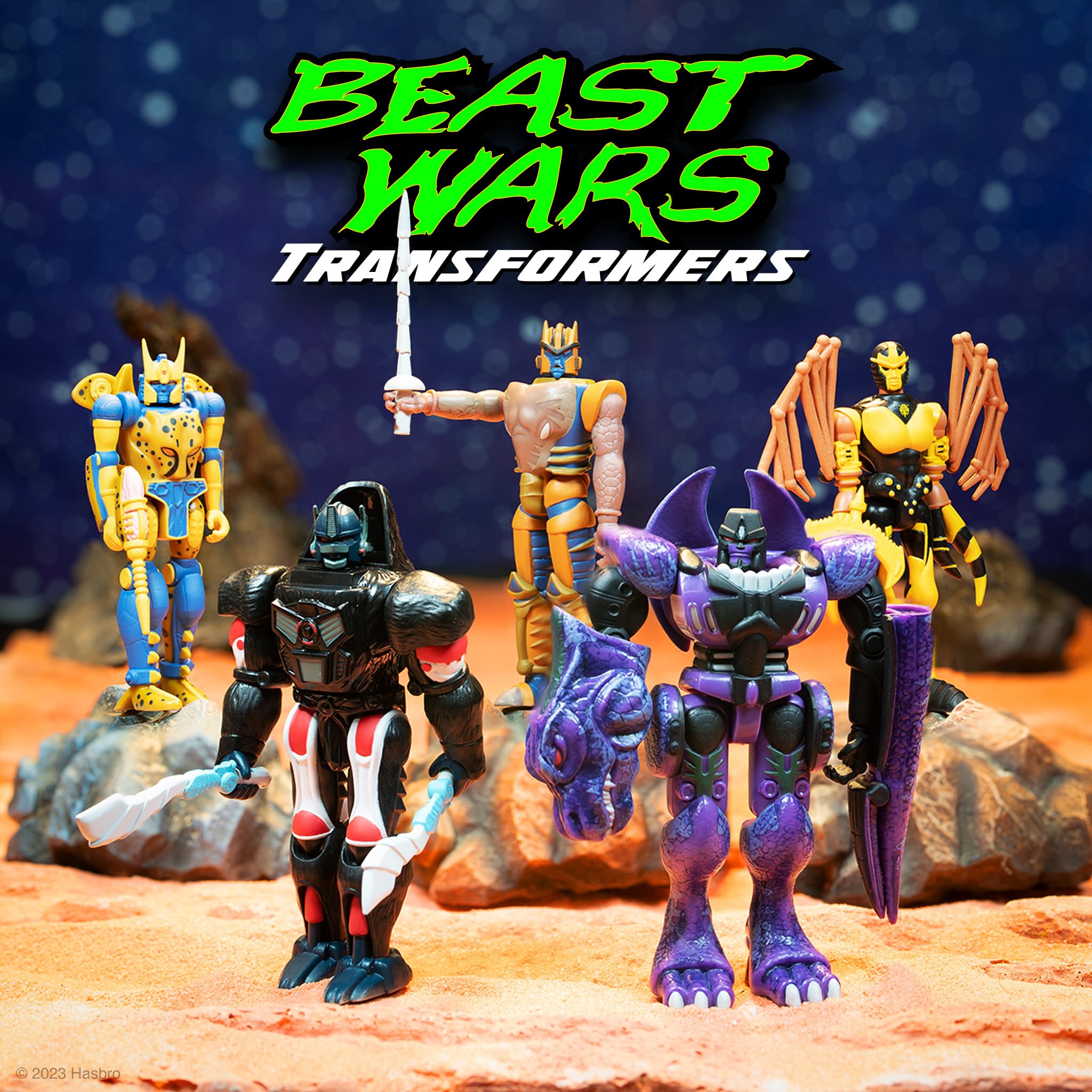 Foto 6 pulgar | Figura De Acción Super7 Transformers Reaction Wave 7 Cheetor - Venta Internacional.